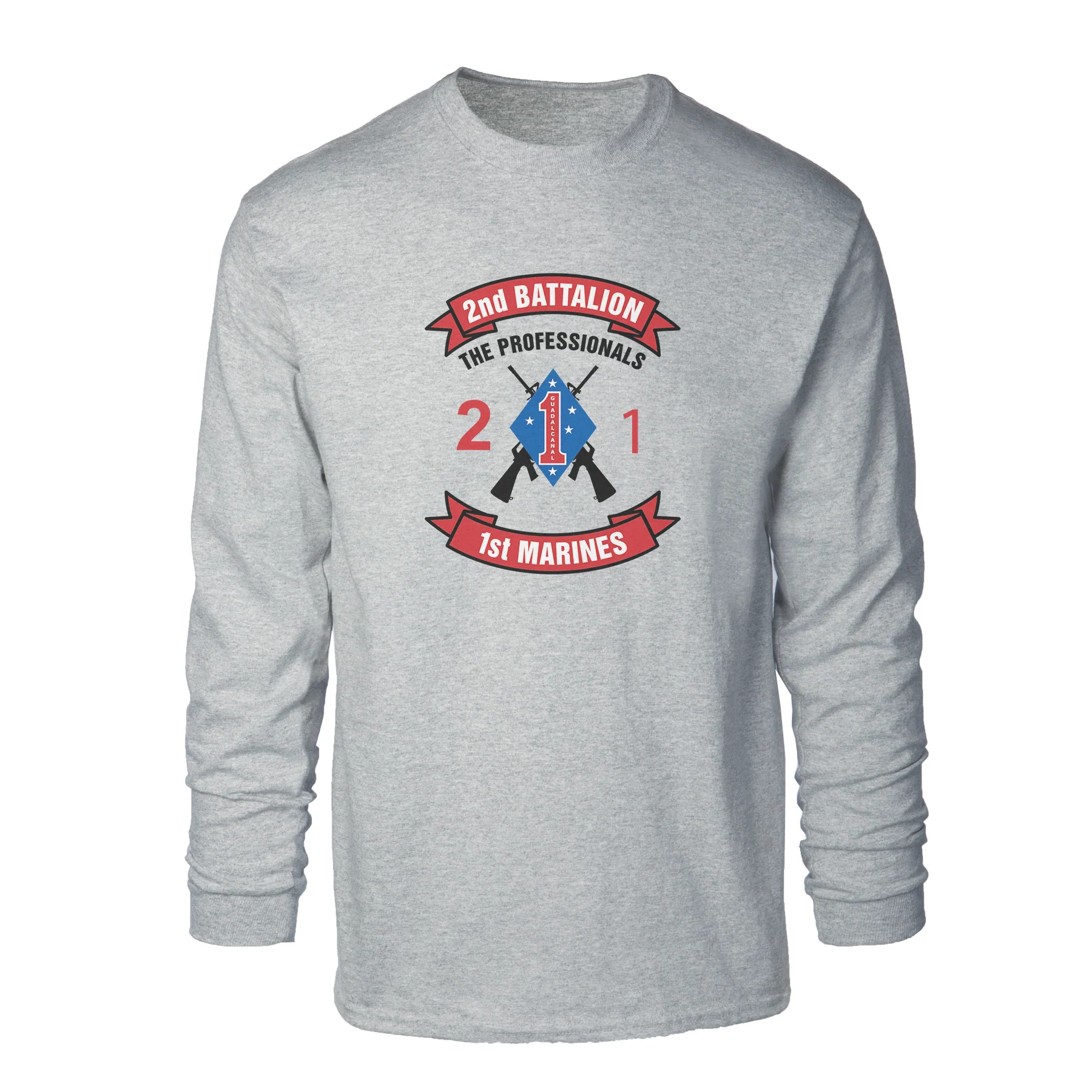 2nd Battalion 1st Marines Long Sleeve Shirt