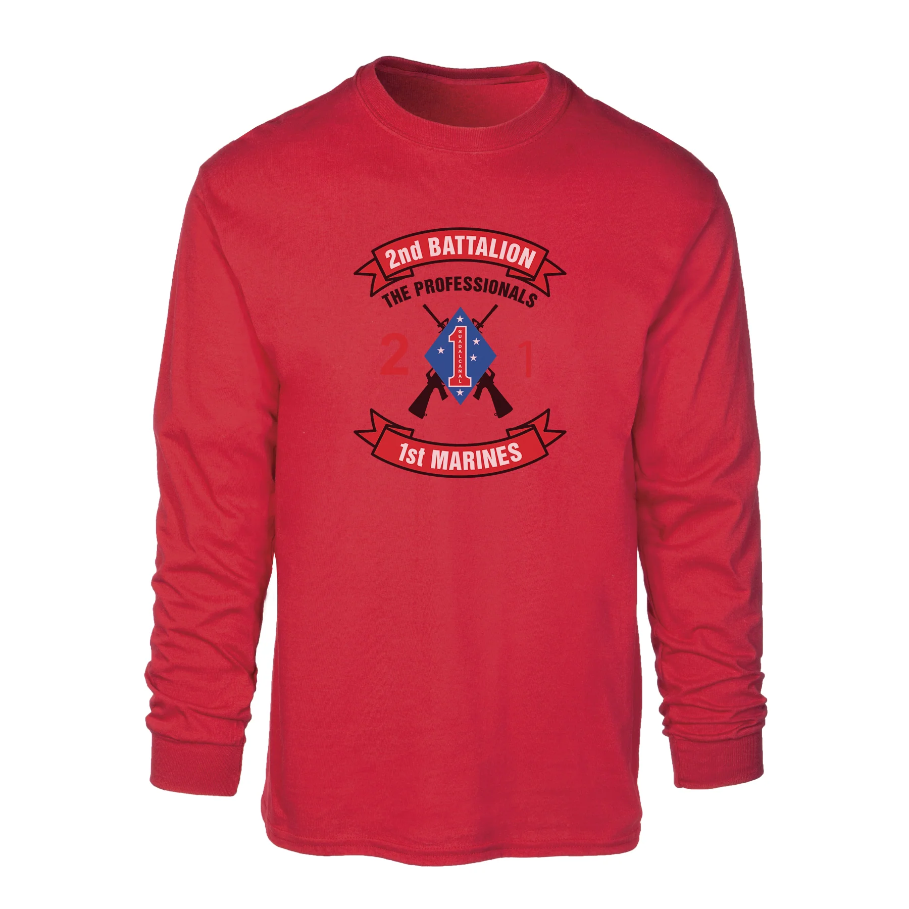 2nd Battalion 1st Marines Long Sleeve Shirt - Image 4