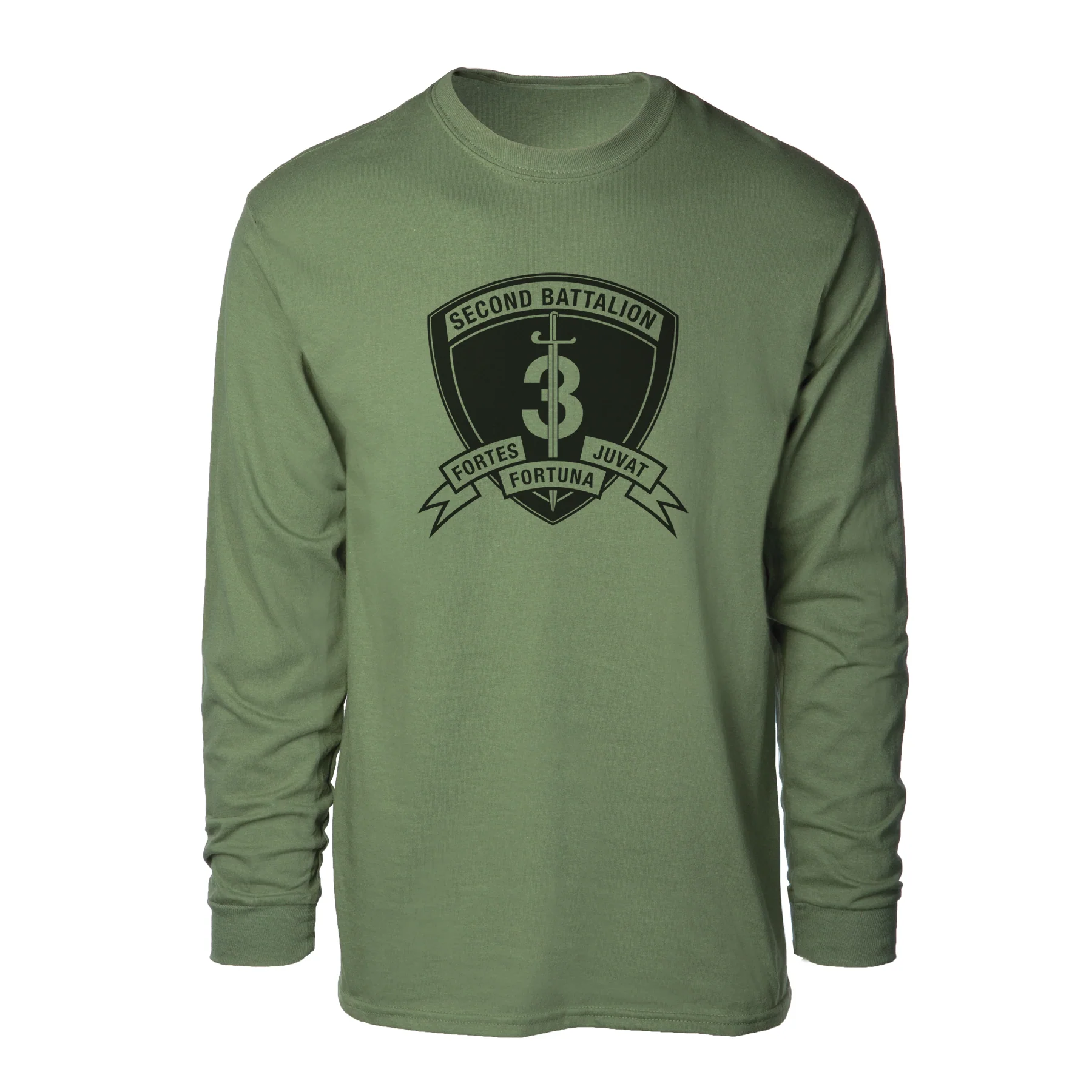 2nd Battalion 3rd Marines Long Sleeve Shirt - Image 2