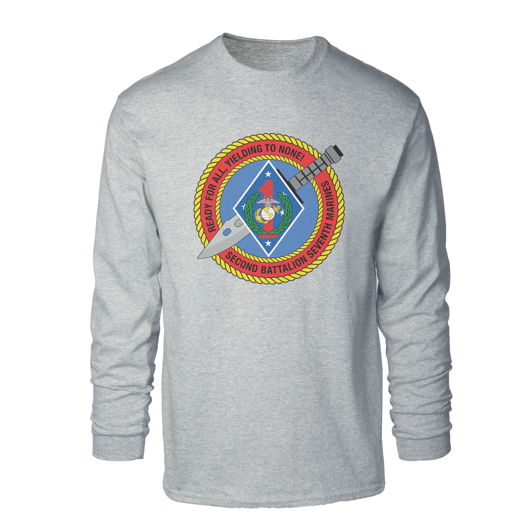 2nd Battalion 7th Marines Long Sleeve Shirt