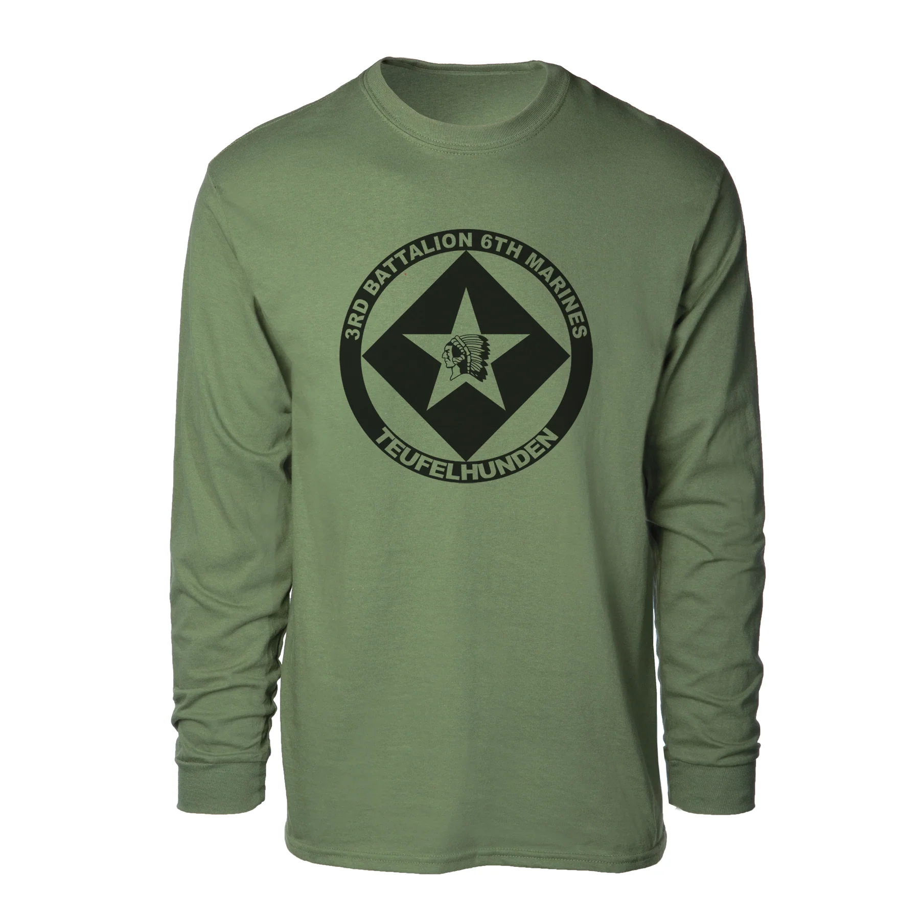 3rd Battalion 6th Marines Long Sleeve Shirt - Image 2