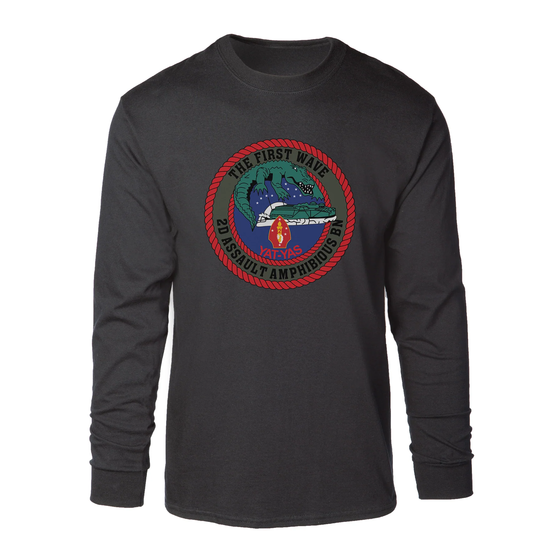 2nd Assualt Amphibious Battalion Long Sleeve Shirt - Image 3