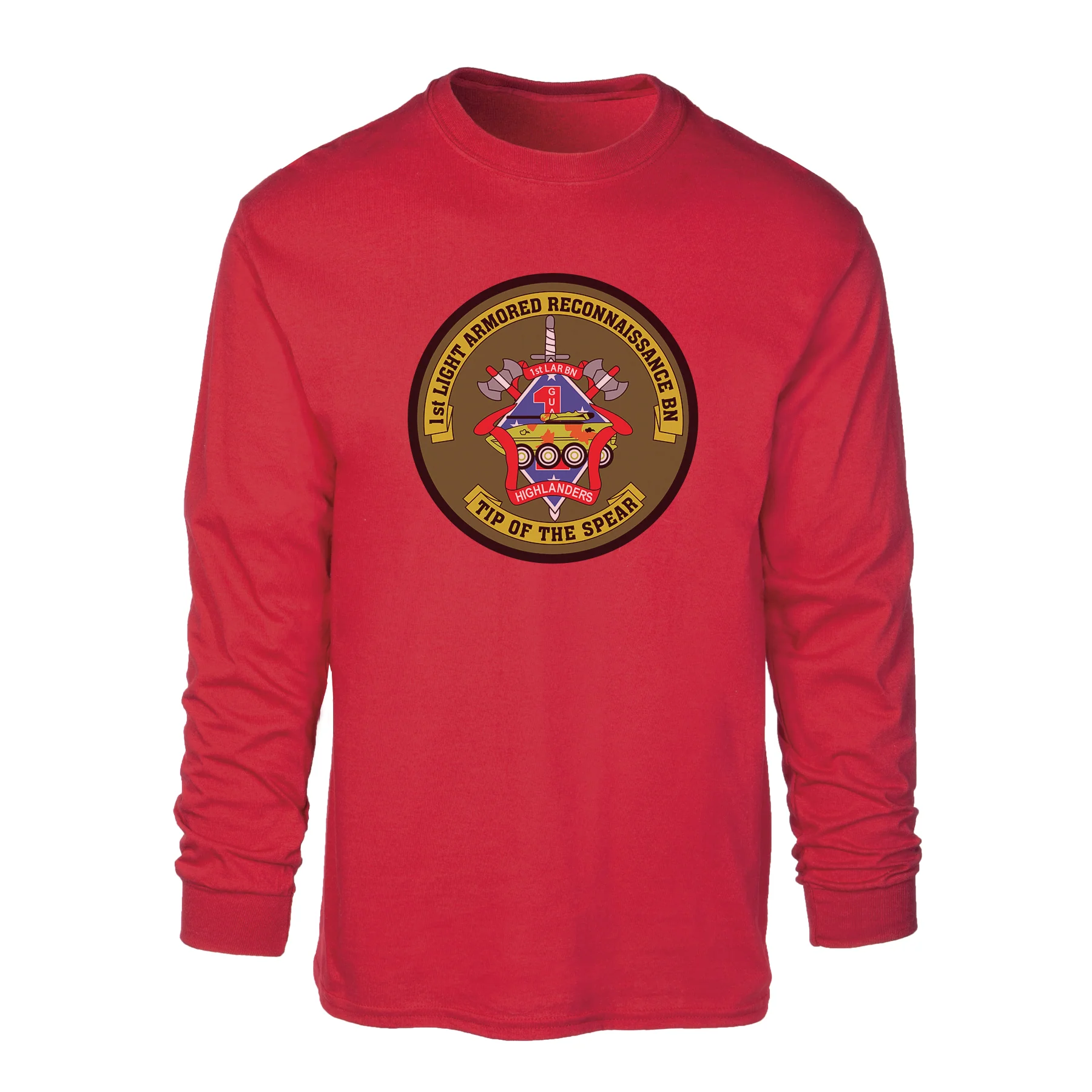 1st LAR Battalion Long Sleeve Shirt - Image 4