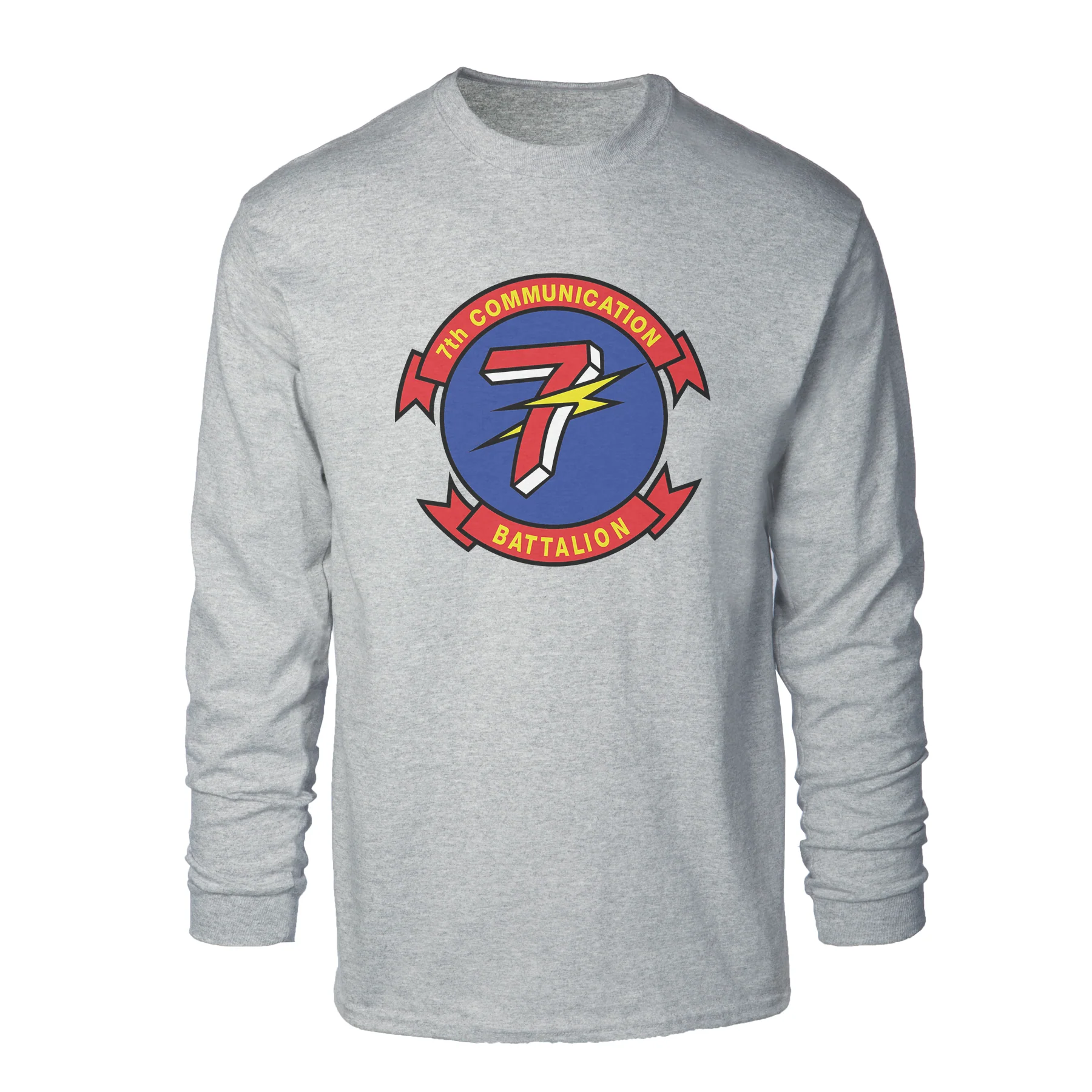 7th Communication Battalion Patch Long Sleeve Shirt
