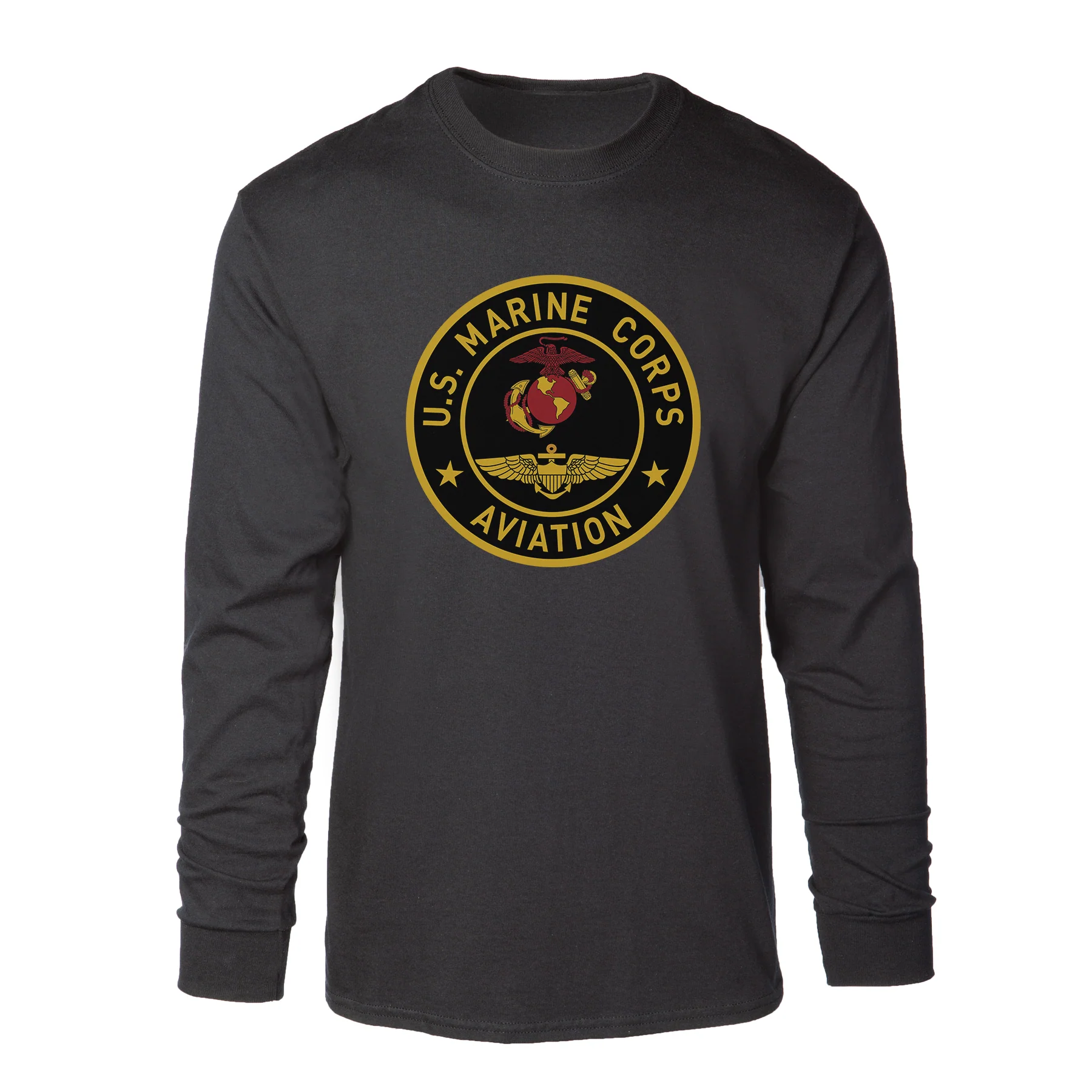 Marine Corps Aviation Long Sleeve Shirt - Image 3