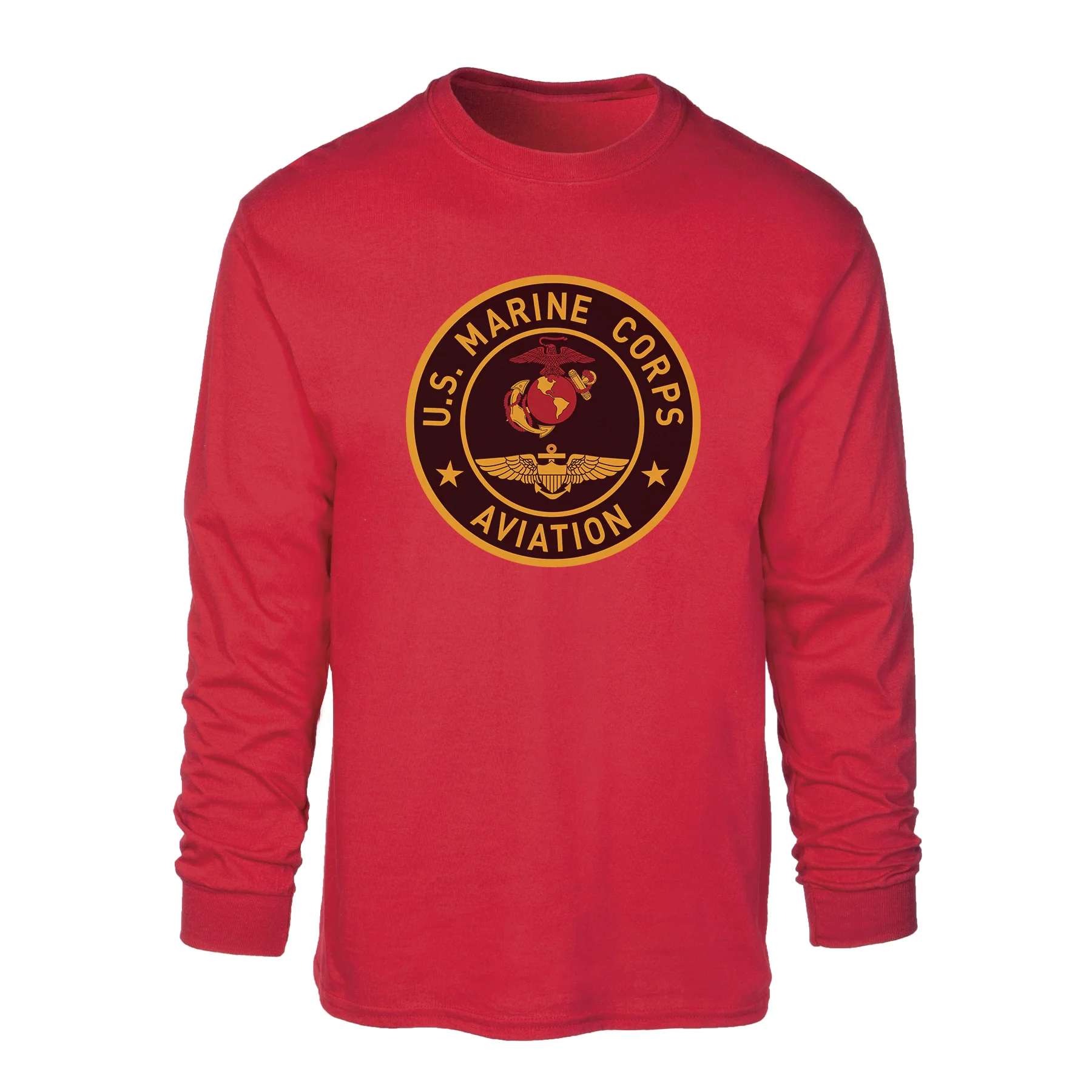 Marine Corps Aviation Long Sleeve Shirt - Image 4
