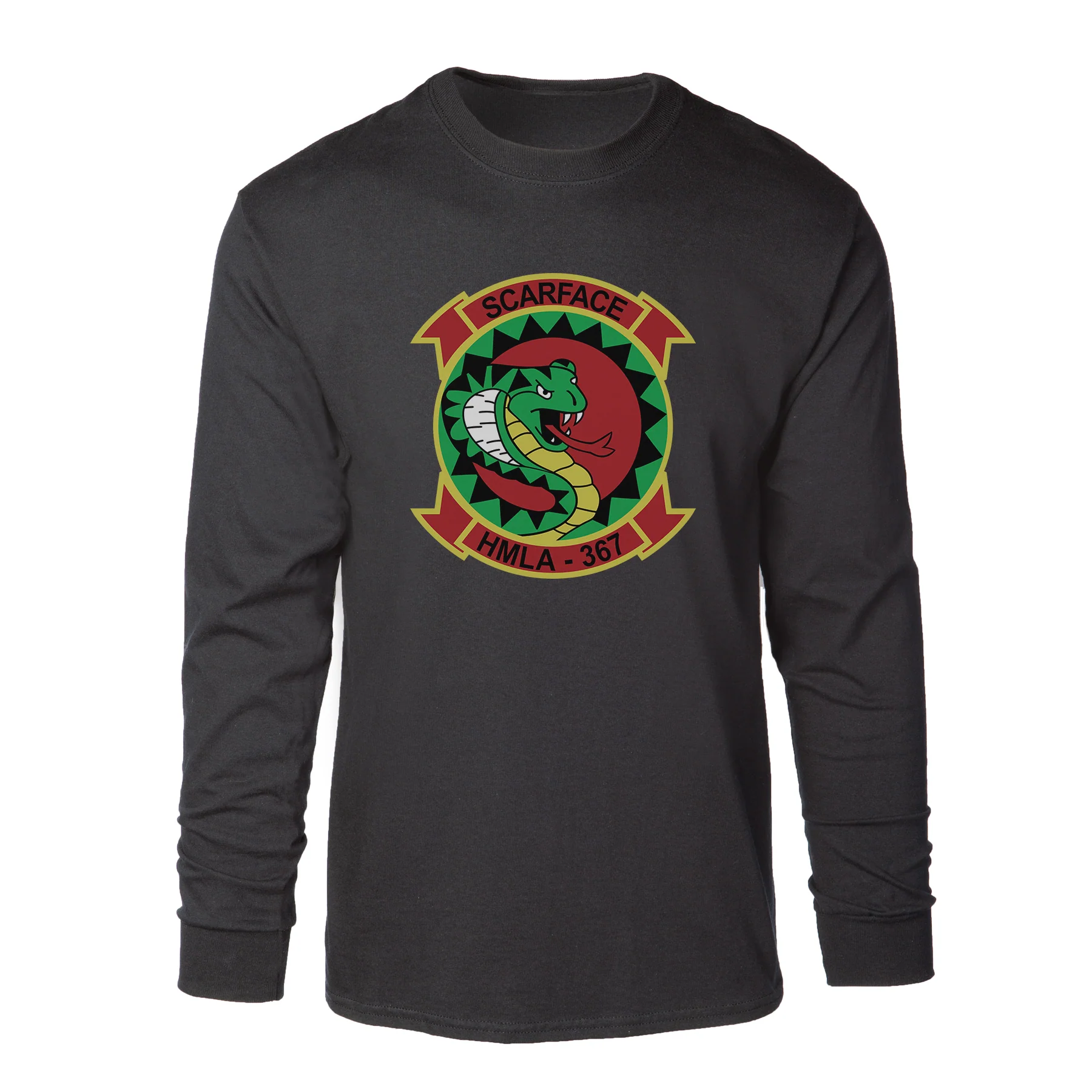 HMLA-367 Scarface Long Sleeve Shirt - Image 3