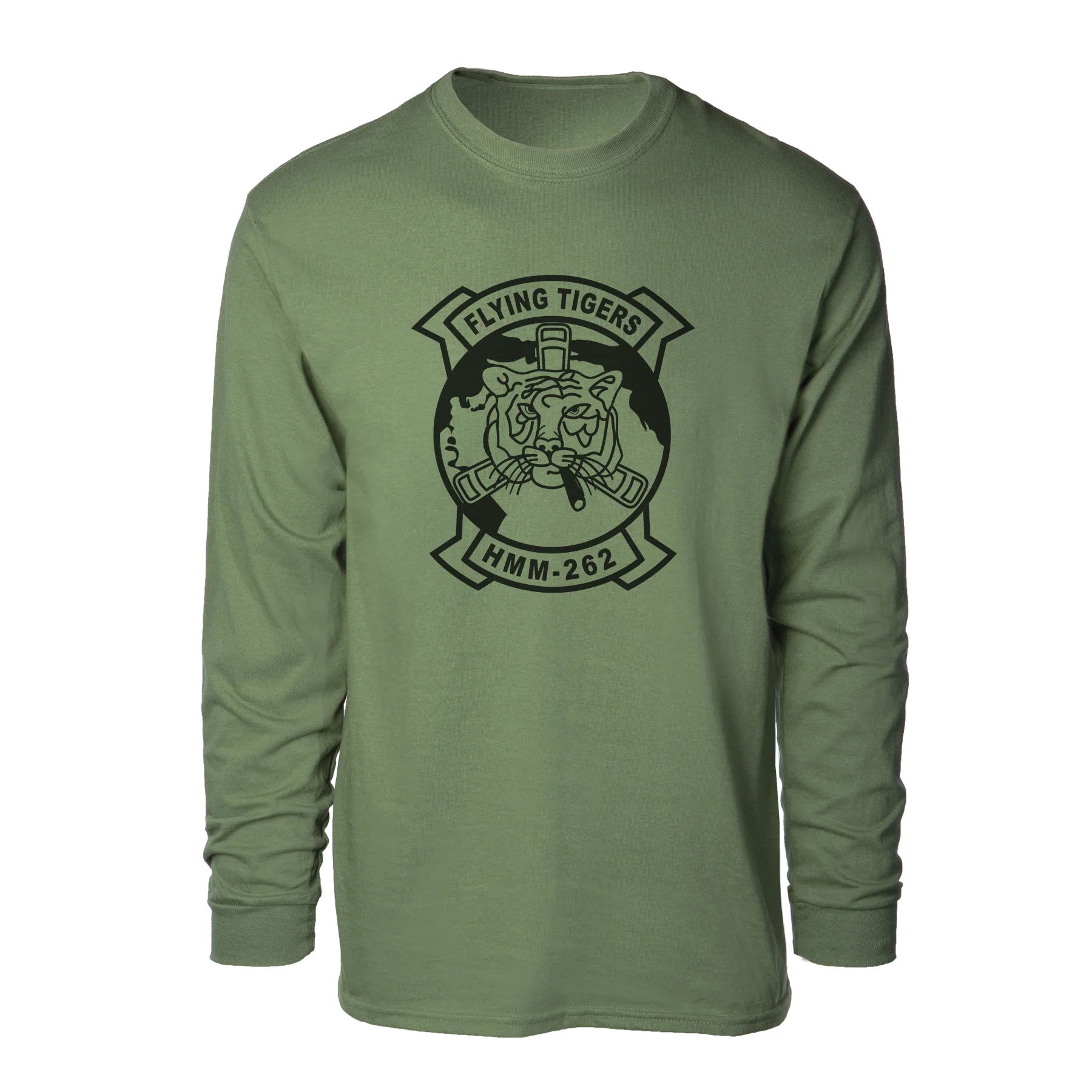 HMM-262 Flying Tigers Long Sleeve Shirt - Image 2