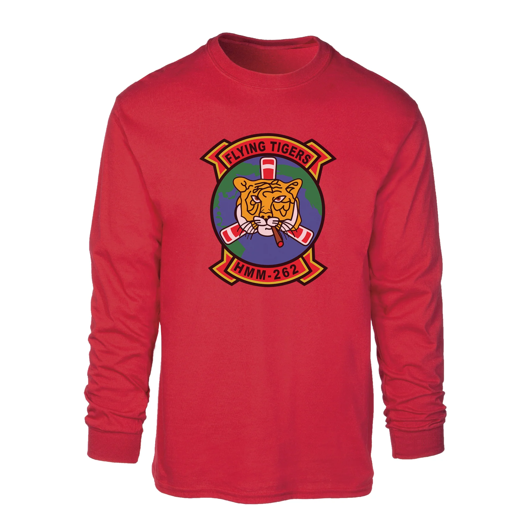 HMM-262 Flying Tigers Long Sleeve Shirt - Image 4