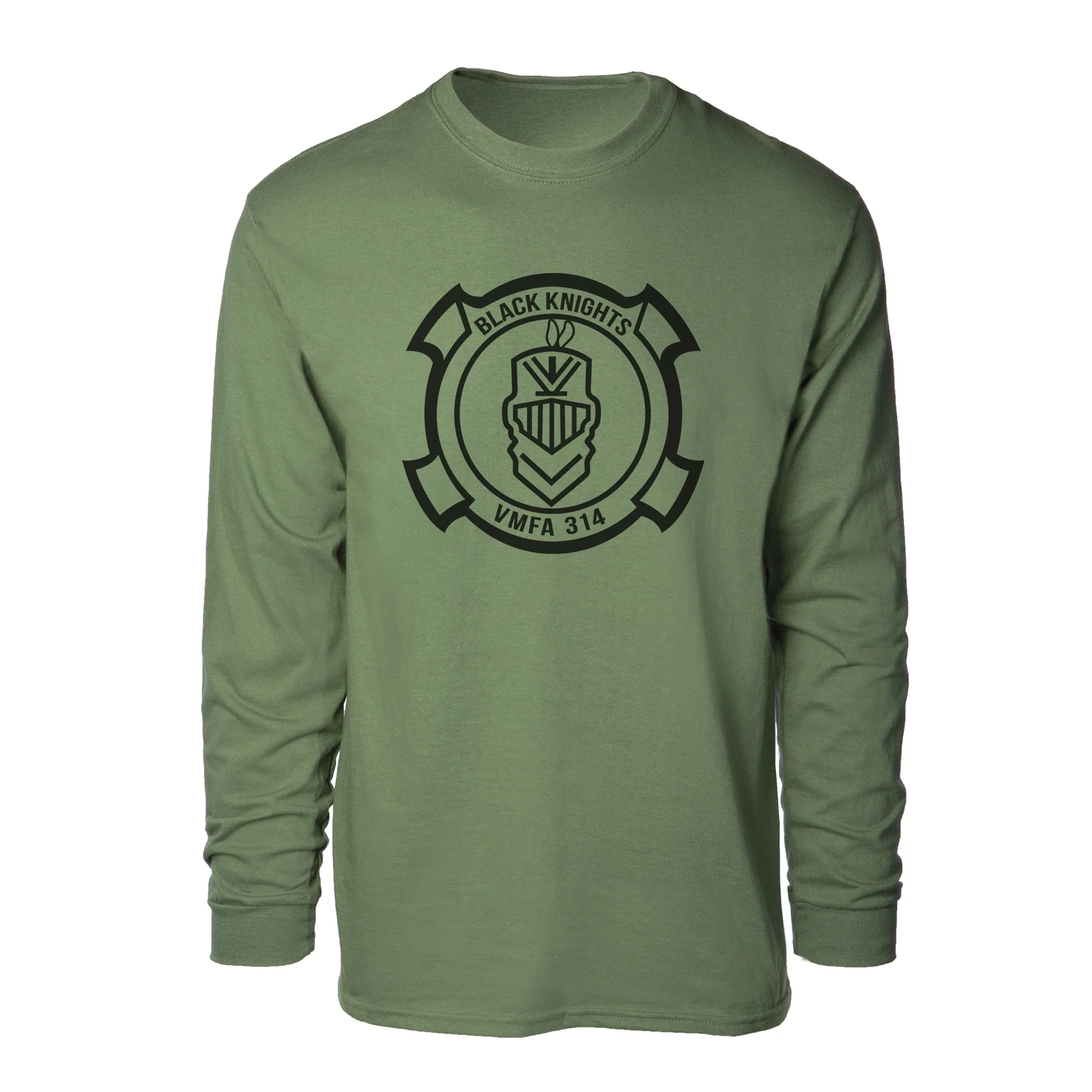 VMFA-314 Black Knights Long Sleeve Shirt - Image 2
