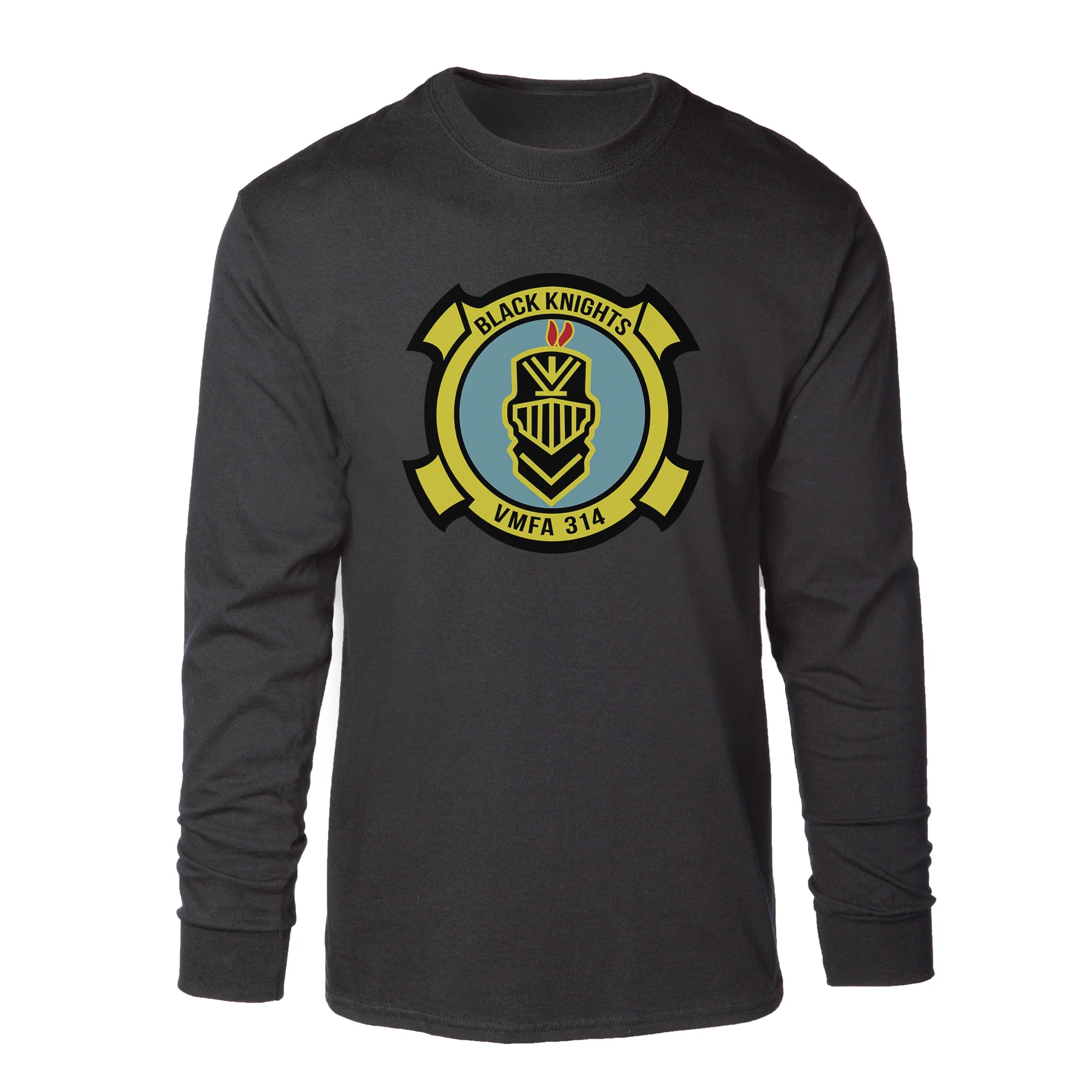 VMFA-314 Black Knights Long Sleeve Shirt - Image 3