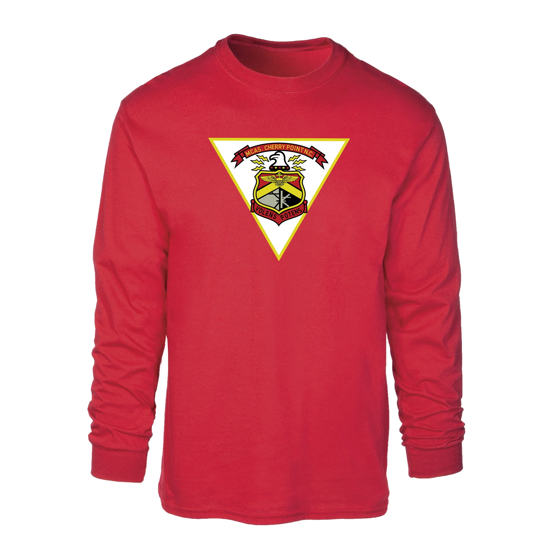 MCAS Cherry Point Long Sleeve Shirt - Image 4