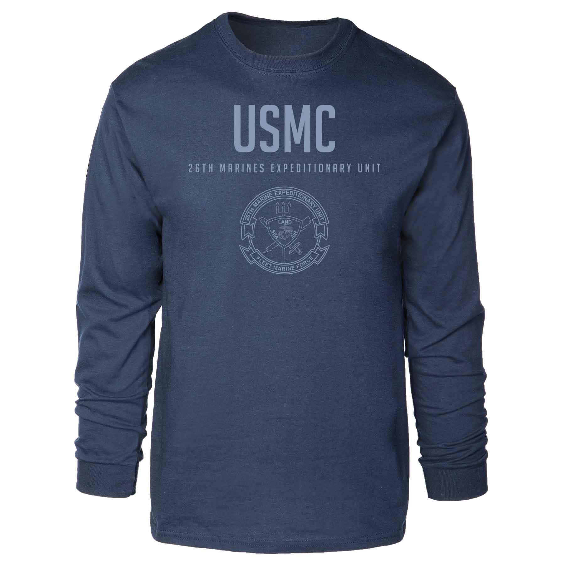 26th Marines Expeditionary Tonal Long Sleeve T-shirt - Image 3
