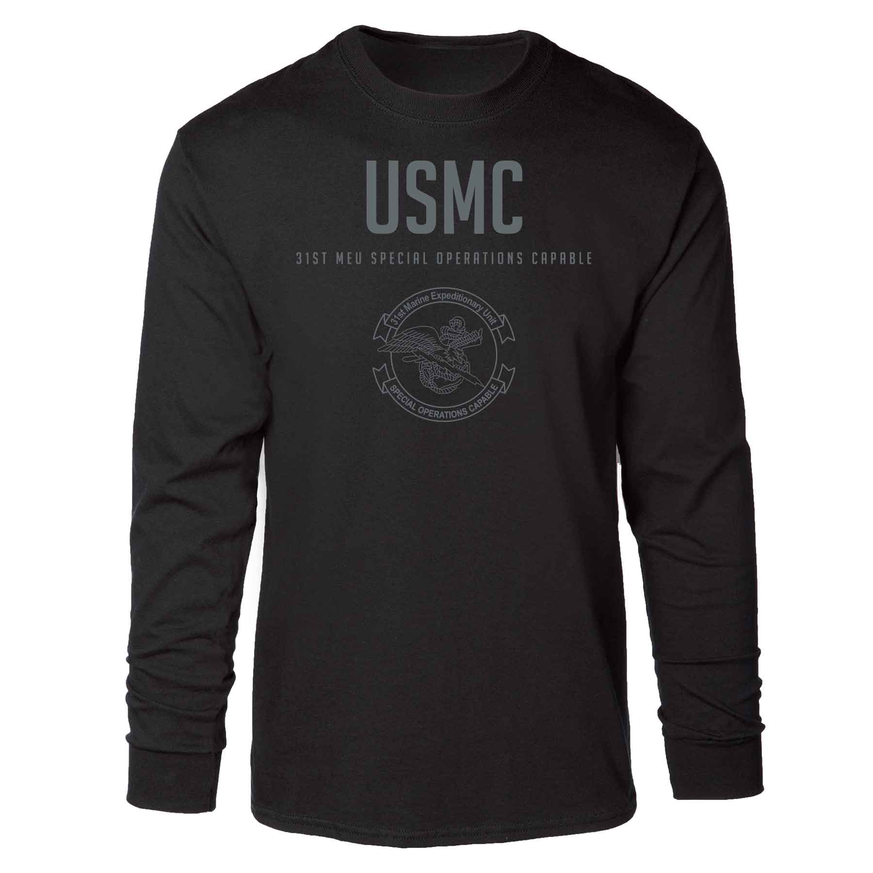 31st MEU Special Operations Tonal Long Sleeve T-shirt