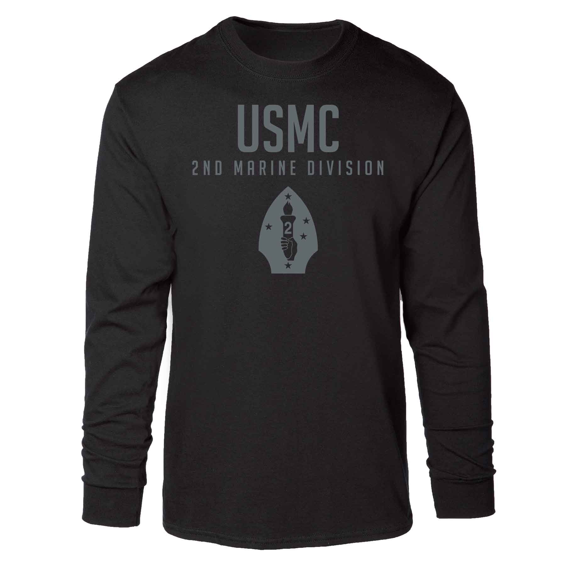2nd Marine Division Tonal Long Sleeve T-shirt