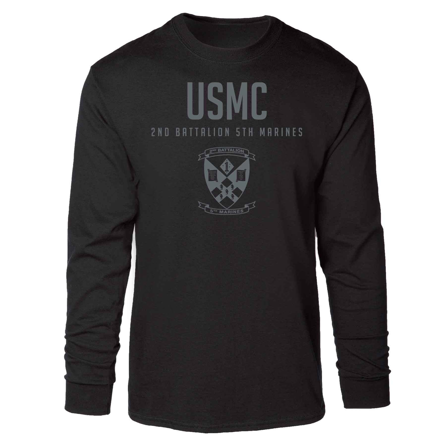 2nd Battalion 5th Marines Tonal Long Sleeve T-shirt