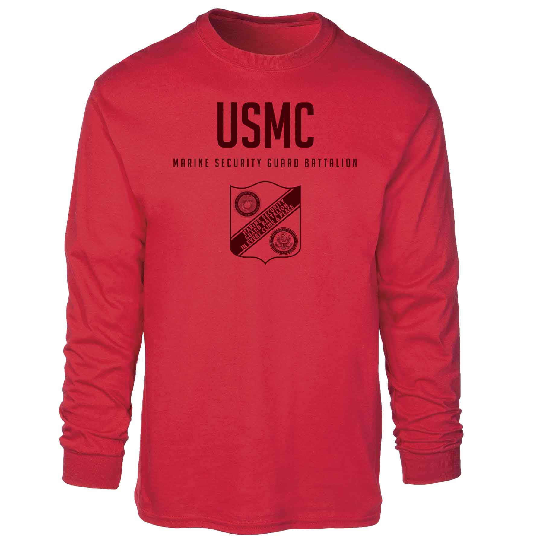 Marine Security Guard Tonal Long Sleeve T-shirt - Image 5