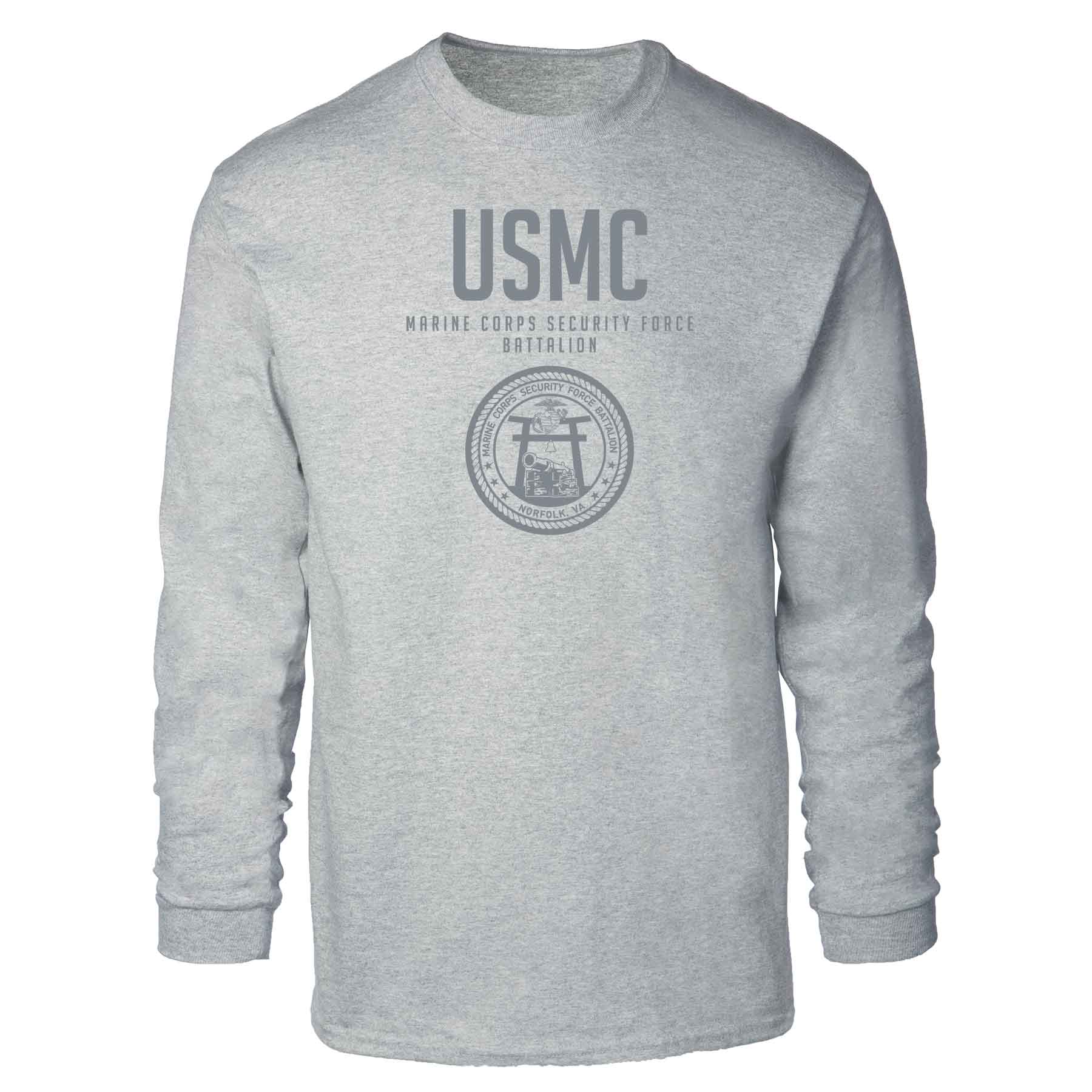 Marine Corps Security Force Tonal Long Sleeve T-shirt - Image 2