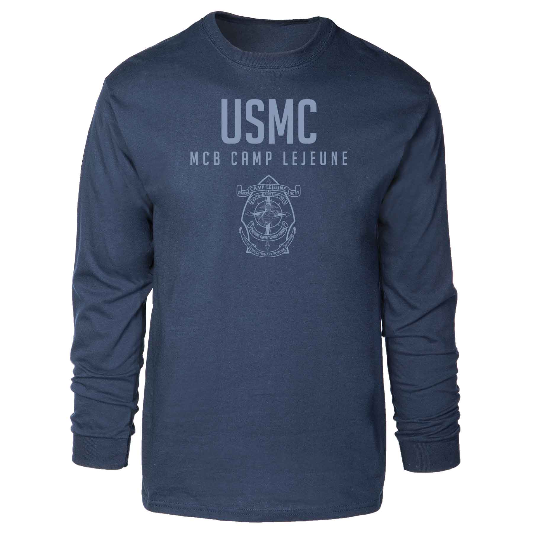 MCB Camp Lejeune Tonal Long Sleeve T-shirt - Image 3