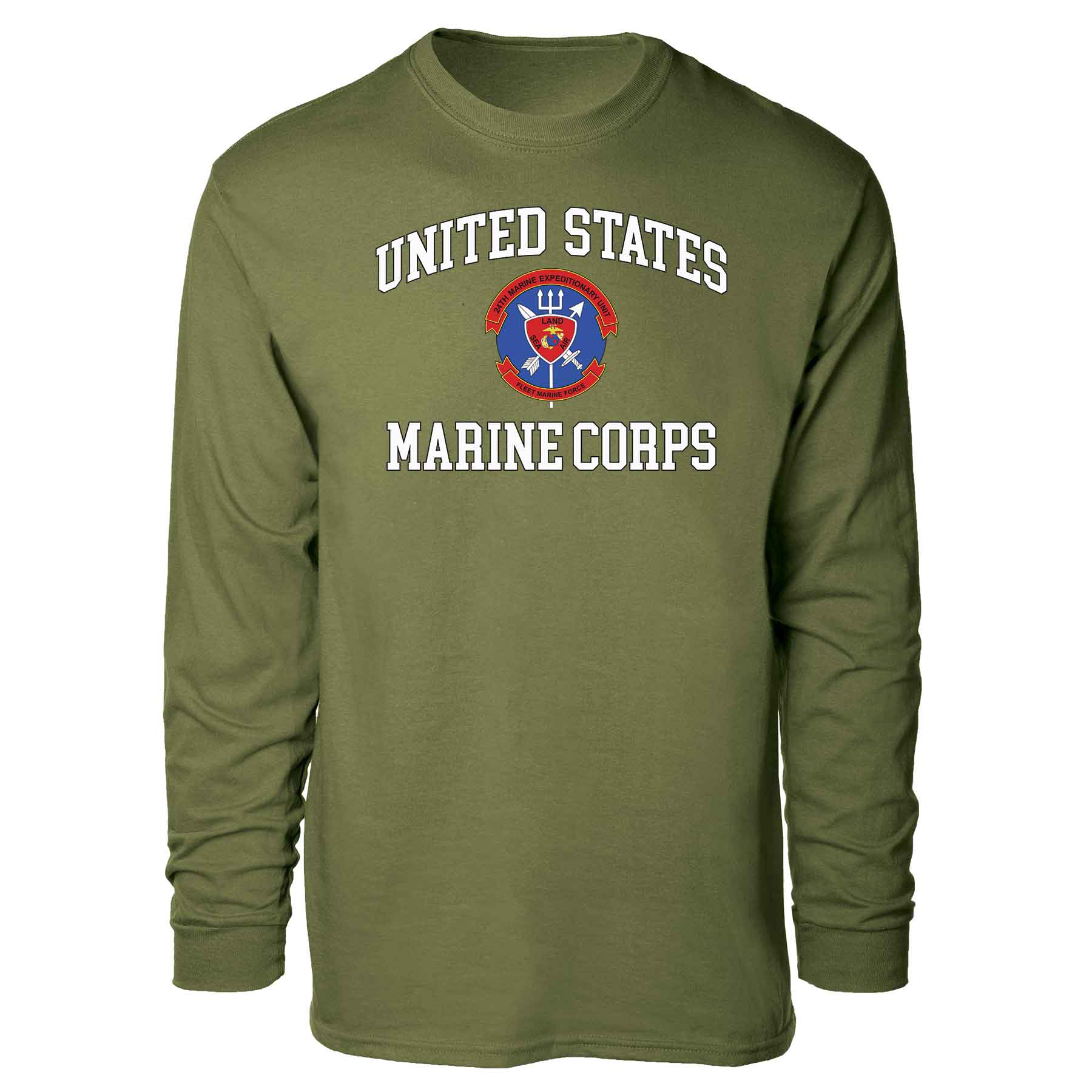 24th MEU Fleet Marine Force USMC Long Sleeve T-shirt - Image 4