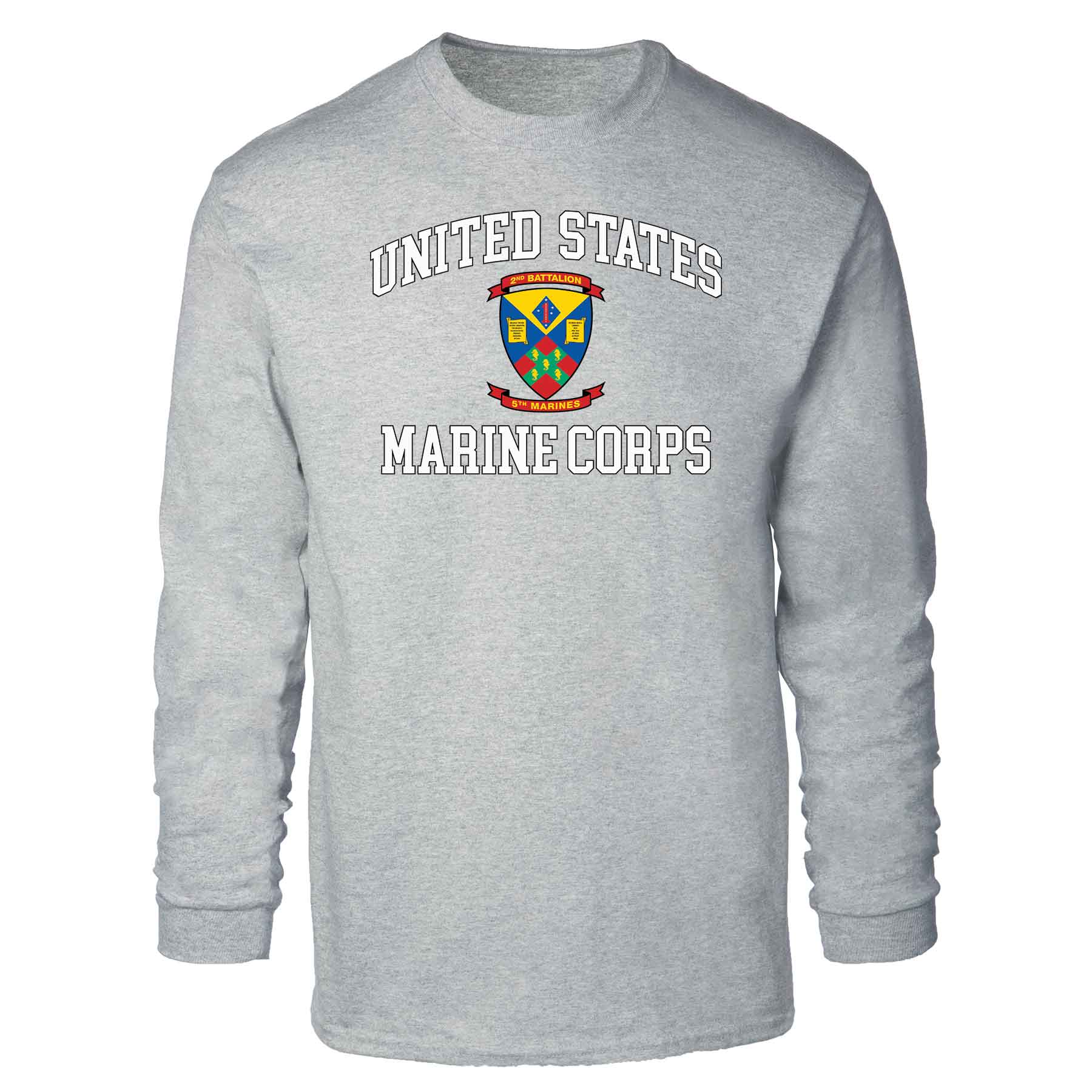 2nd Battalion 5th Marines USMC Long Sleeve T-shirt - Image 2