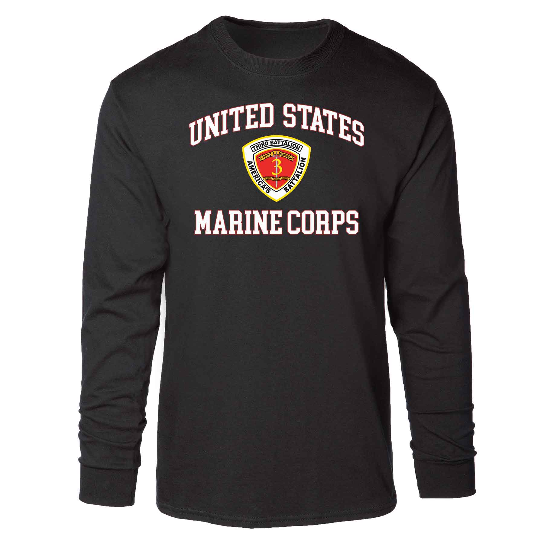 3rd Battalion 3rd Marines USMC Long Sleeve T-shirt
