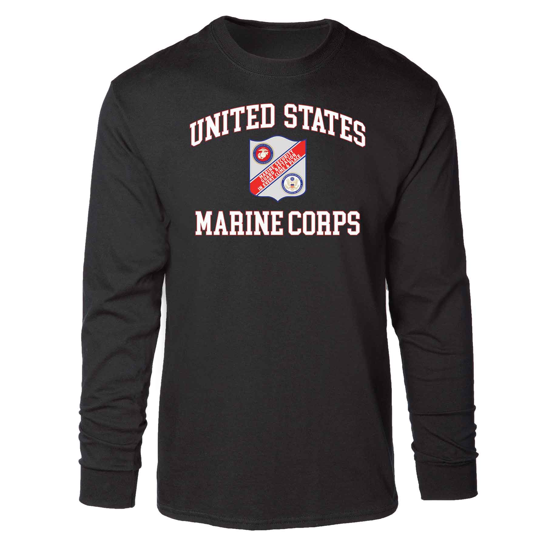 Marine Security Guard USMC Long Sleeve T-shirt
