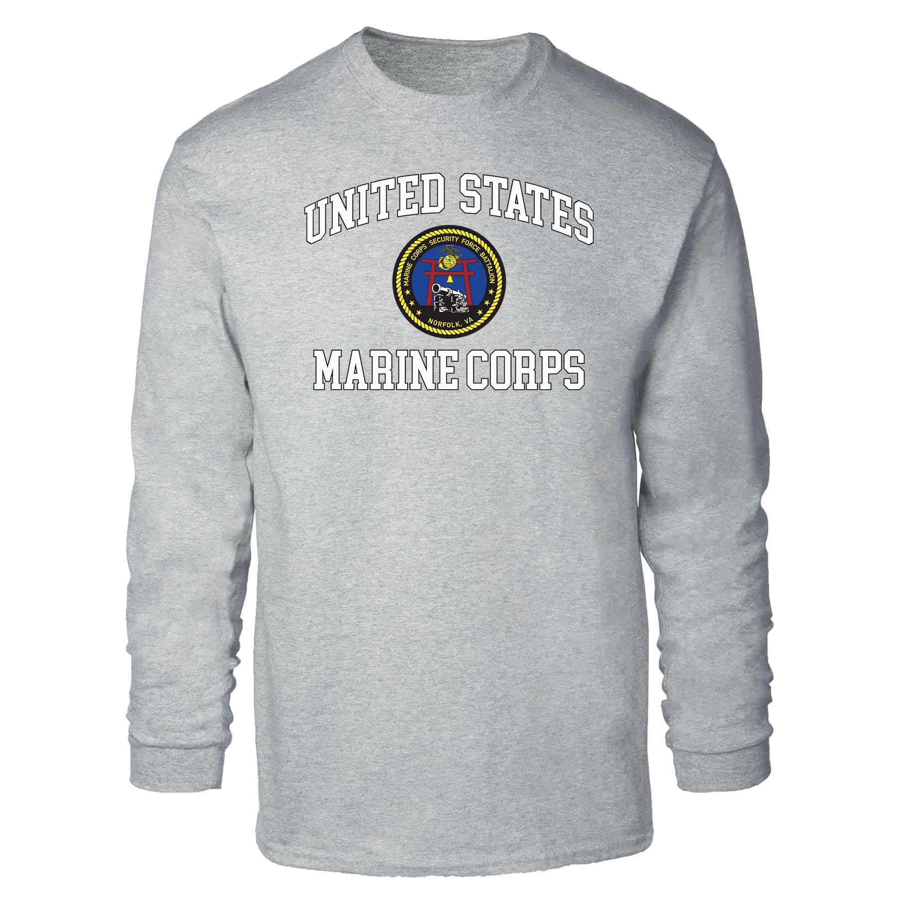 Marine Corps Security Force USMC Long Sleeve T-shirt - Image 2