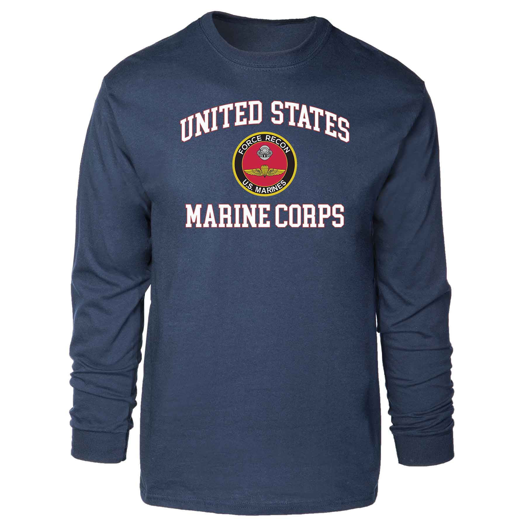 Force Recon US Marines USMC Long Sleeve T-shirt - Image 3