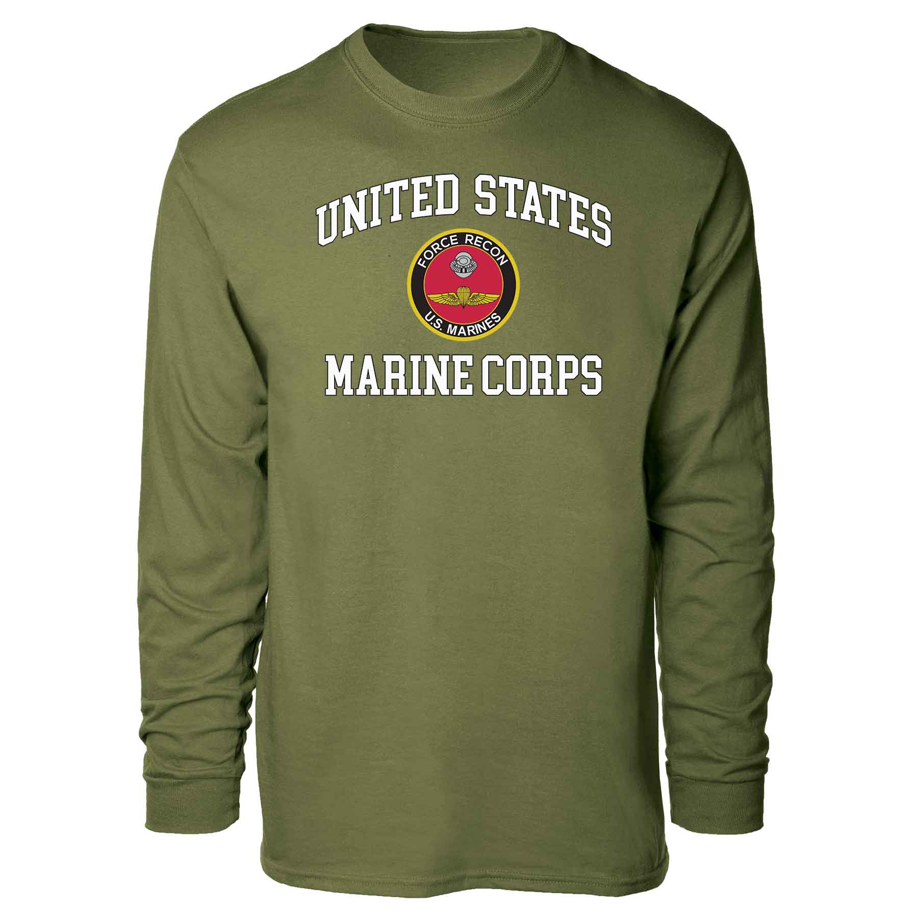 Force Recon US Marines USMC Long Sleeve T-shirt - Image 4