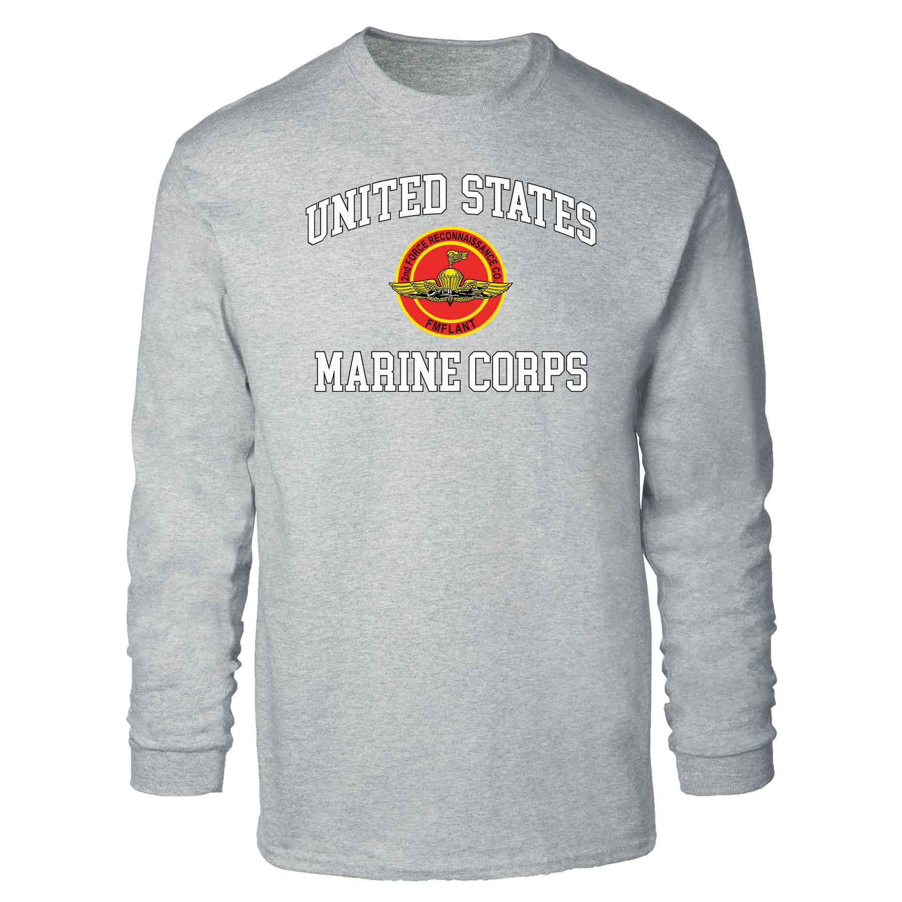 2nd Force Reconnaissance Co USMC Long Sleeve T-shirt - Image 2