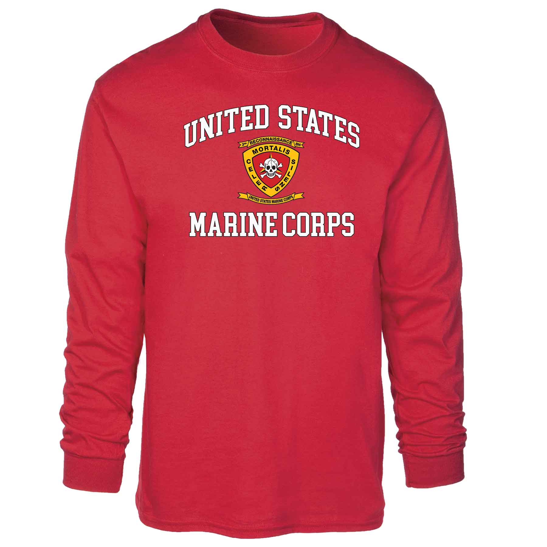 3rd Recon Battalion USMC Long Sleeve T-shirt - Image 5