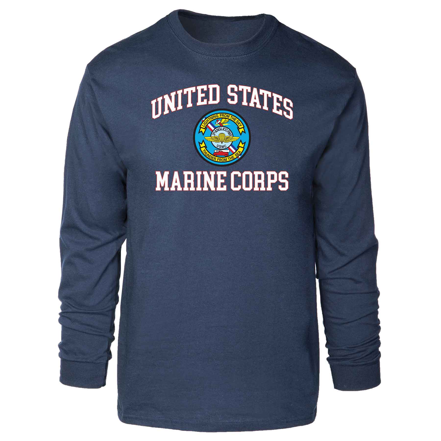 2D Anglico FMF USMC Long Sleeve T-shirt - Image 3