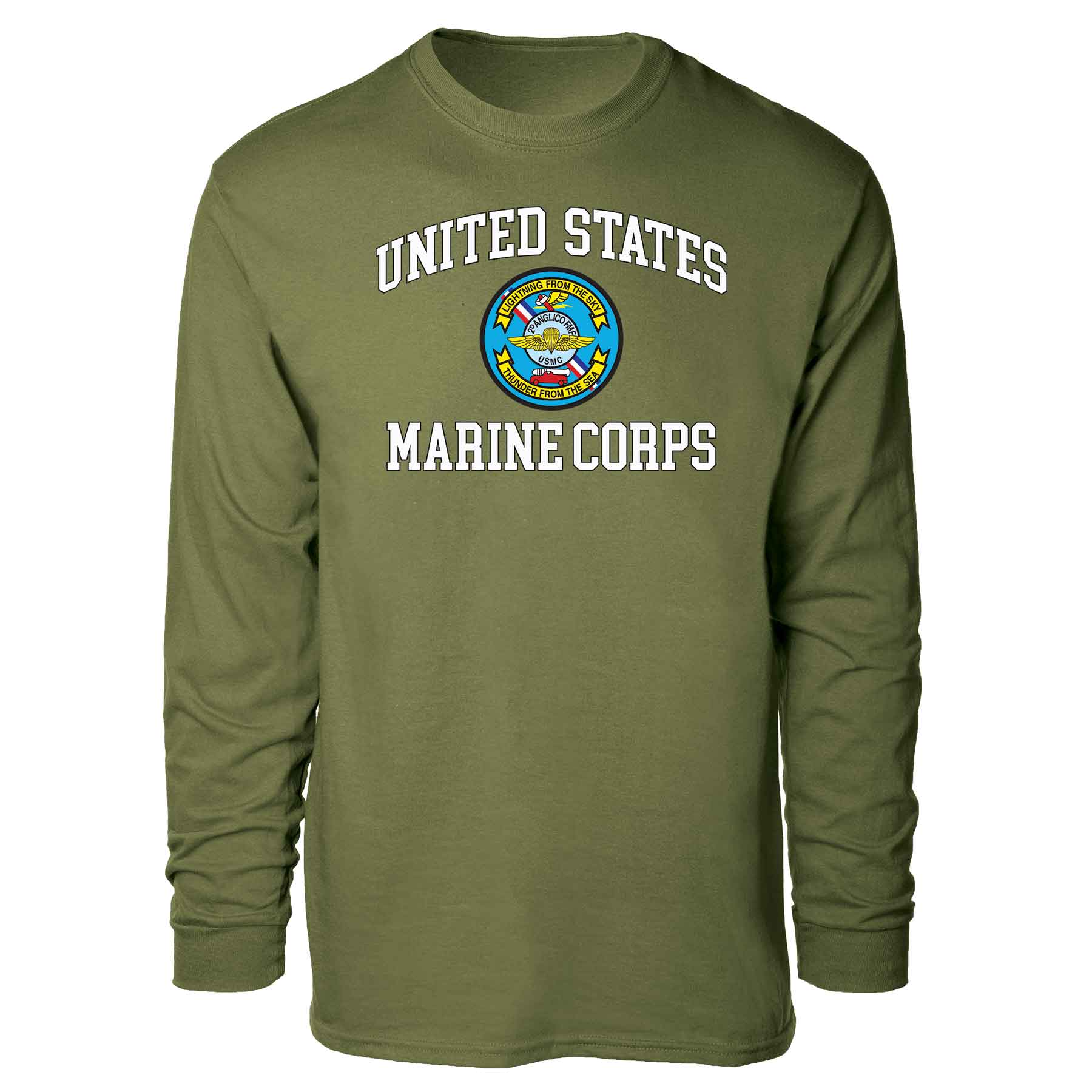 2D Anglico FMF USMC Long Sleeve T-shirt - Image 4