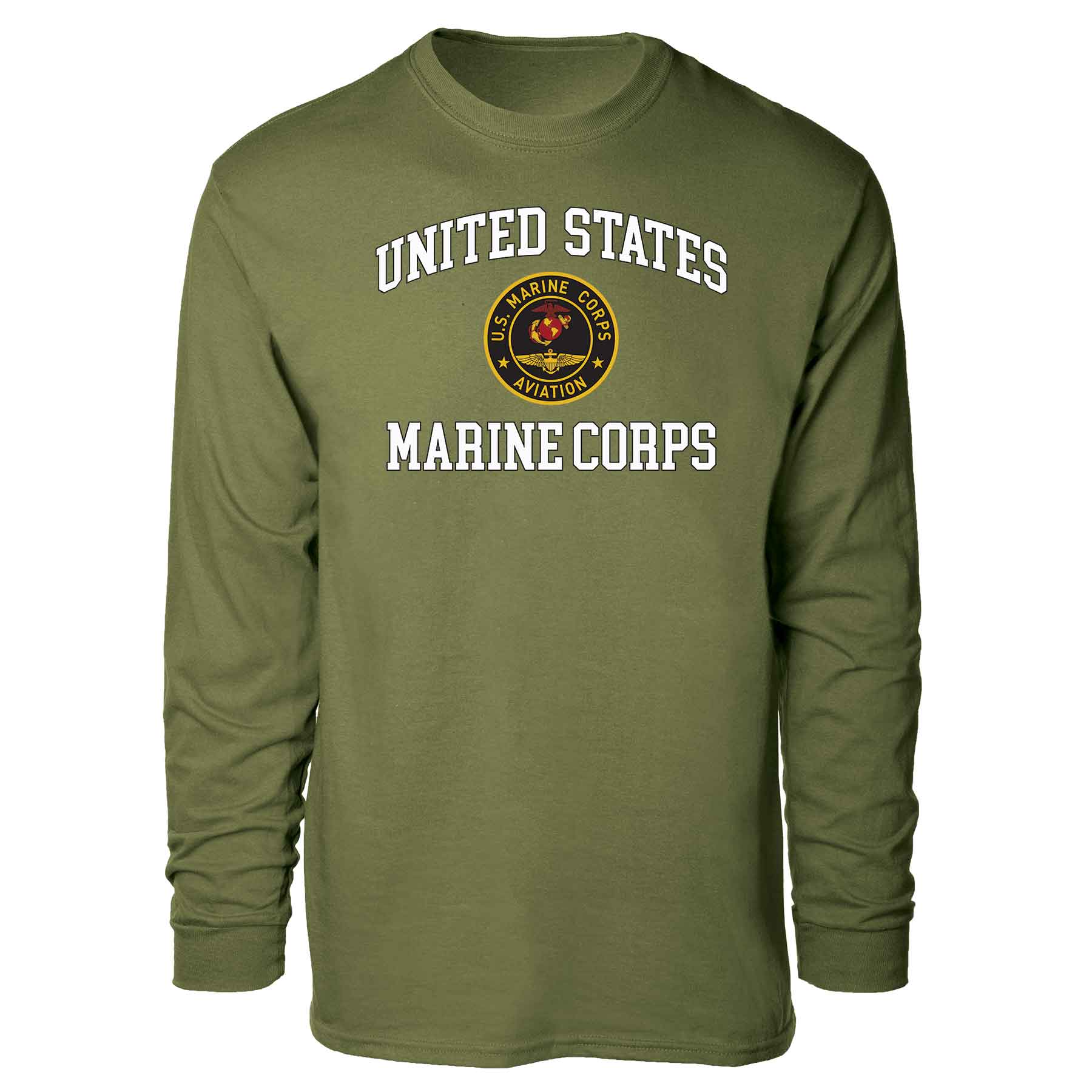 Marine Corps Aviation USMC Long Sleeve T-shirt - Image 4