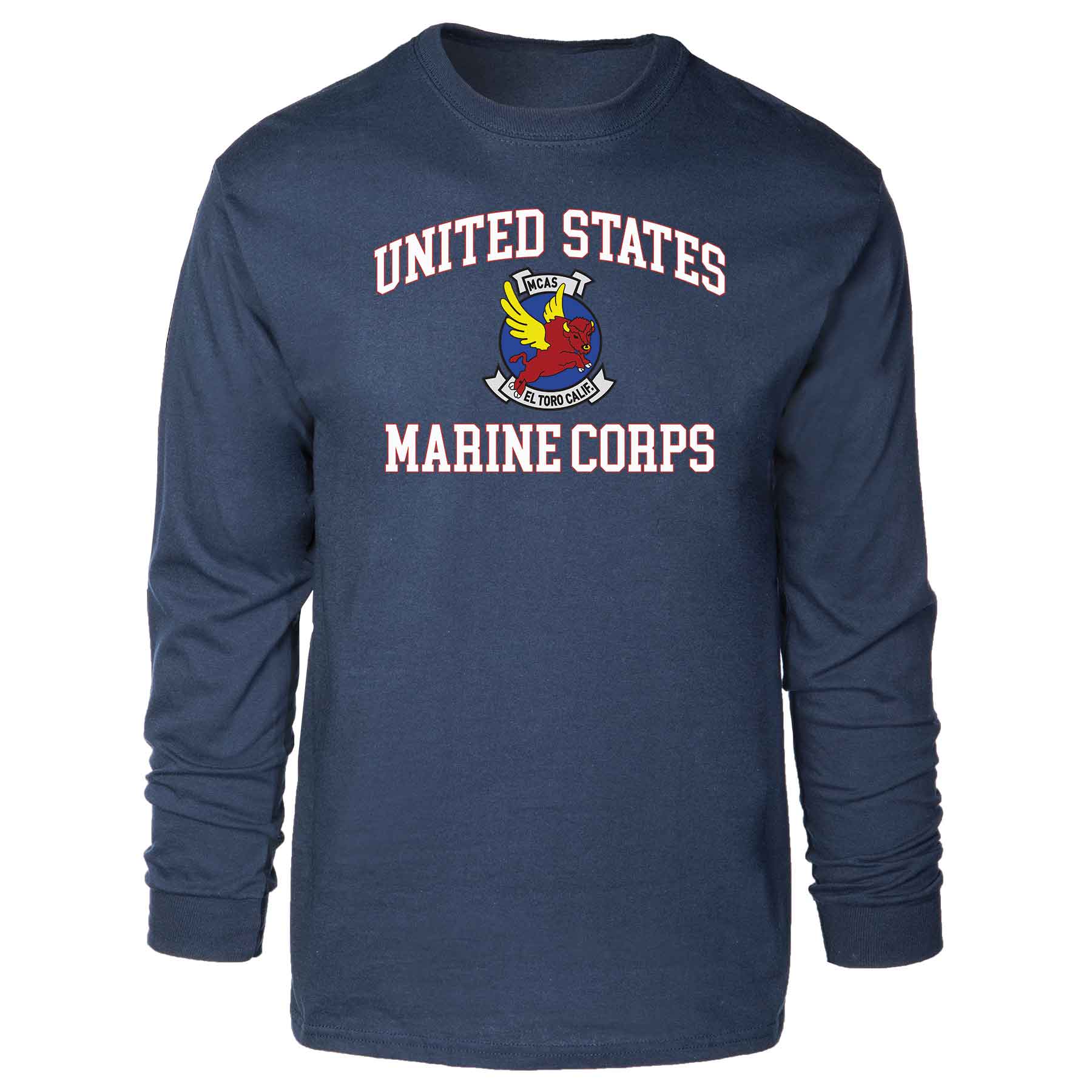 MCAS El Toro USMC Long Sleeve T-shirt - Image 3