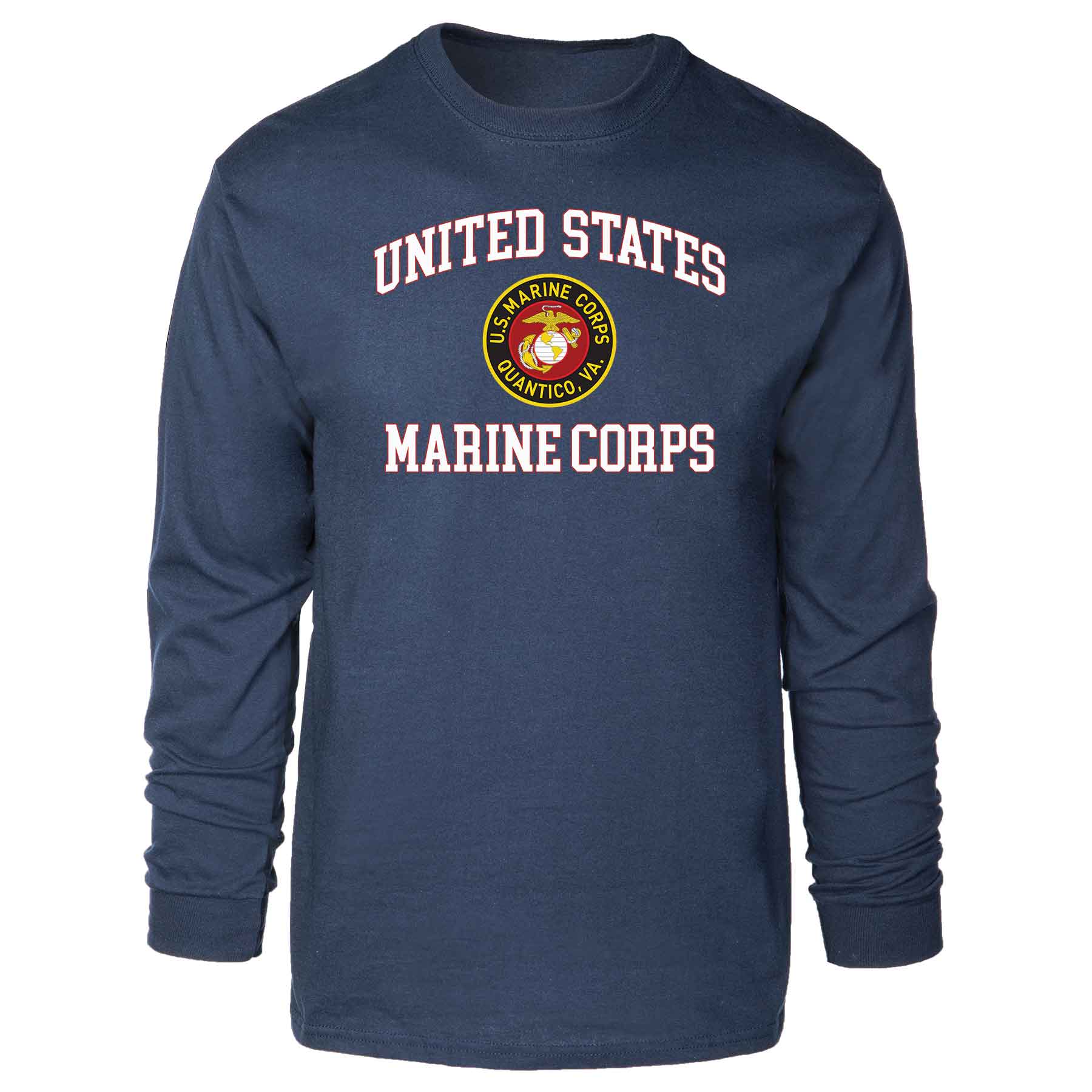 Quantico Virginia USMC Long Sleeve T-shirt - Image 3