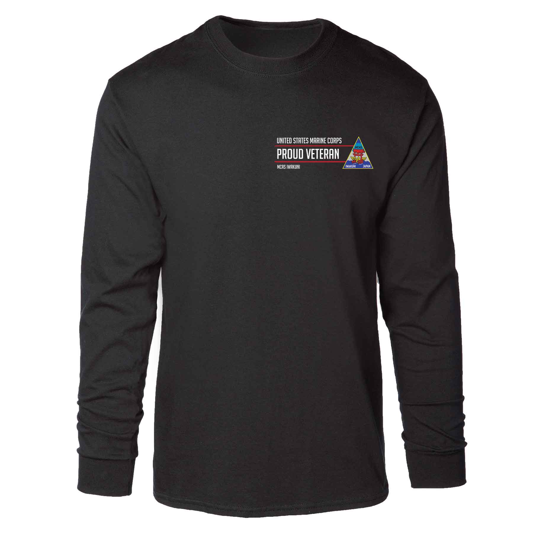 MCAS Iwakuni Proud Veteran Long Sleeve T-shirt