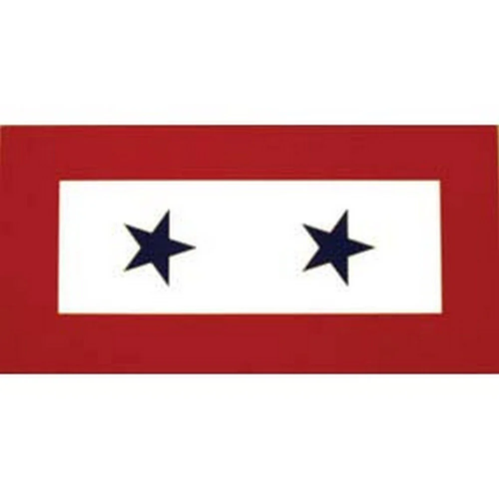 Two Star Service 6 x 3 Magnet