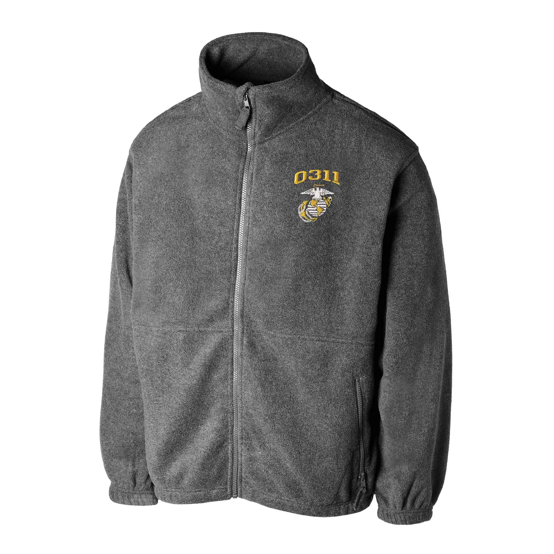 Marine Corps MOS Embroidered Fleece Full Zip - Image 12