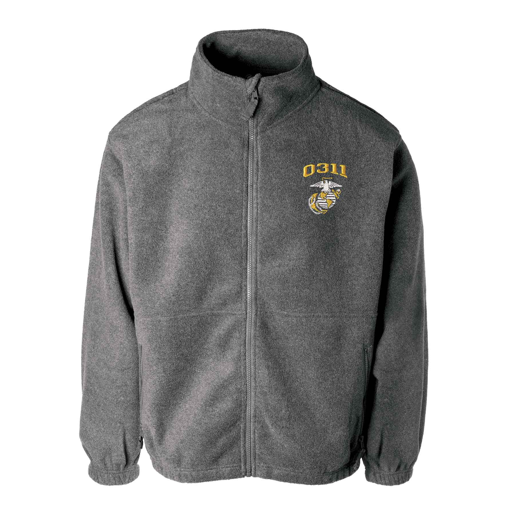 Marine Corps MOS Embroidered Fleece Full Zip - Image 8