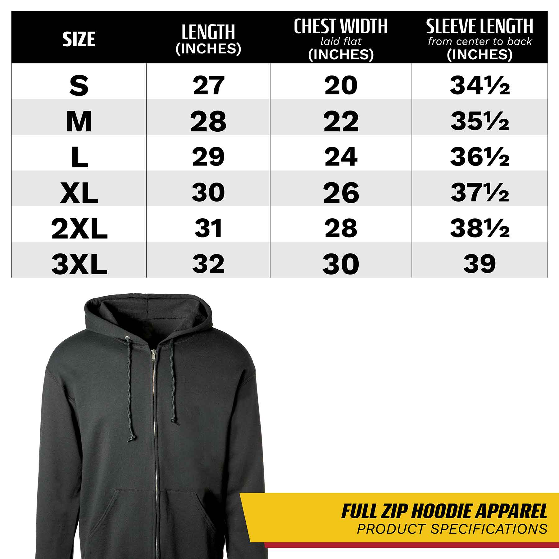 USMC Personalized MOS Embroidered Full Zip Hoodie - Black - Image 4