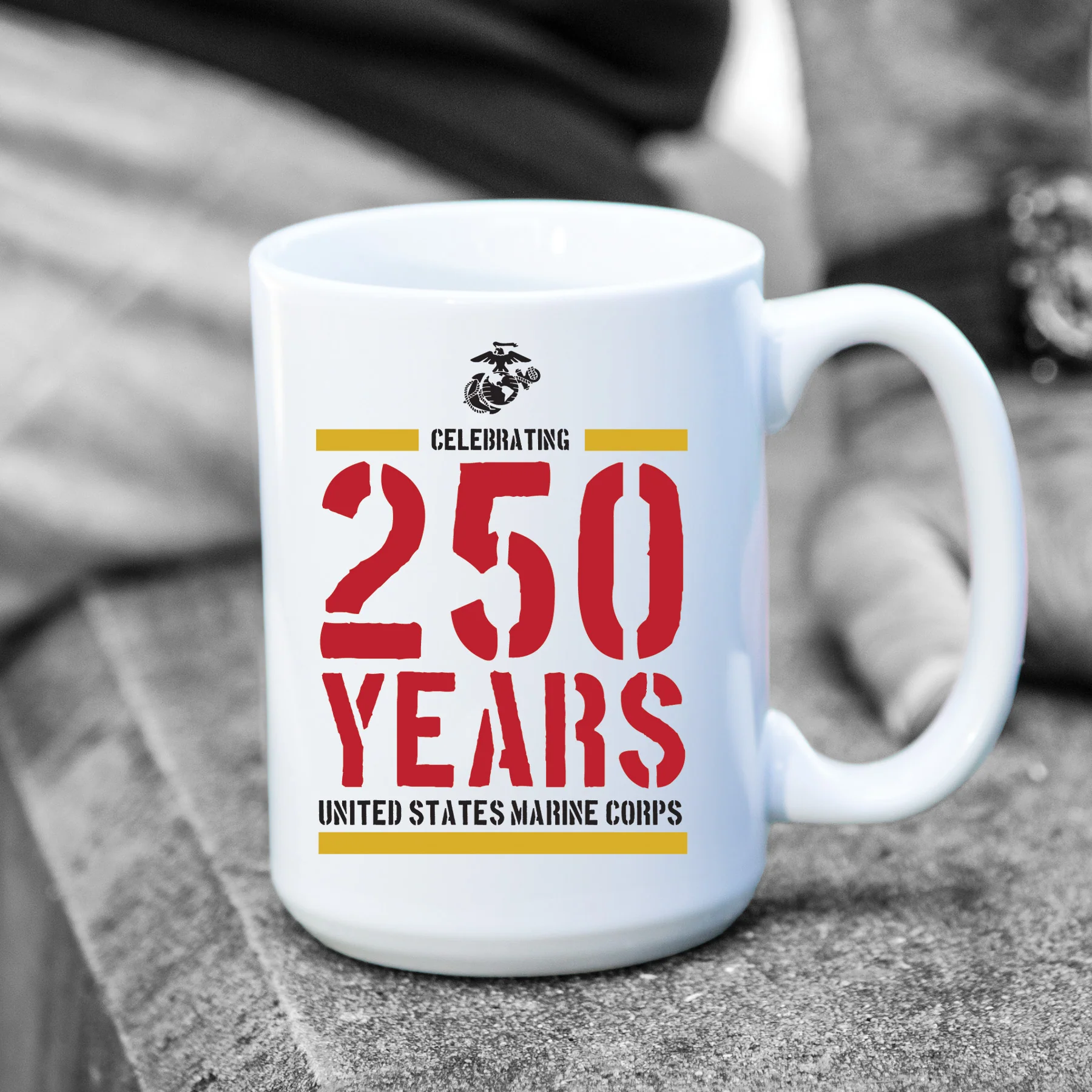 USMC Celebrating 250 Years Mug - Image 2