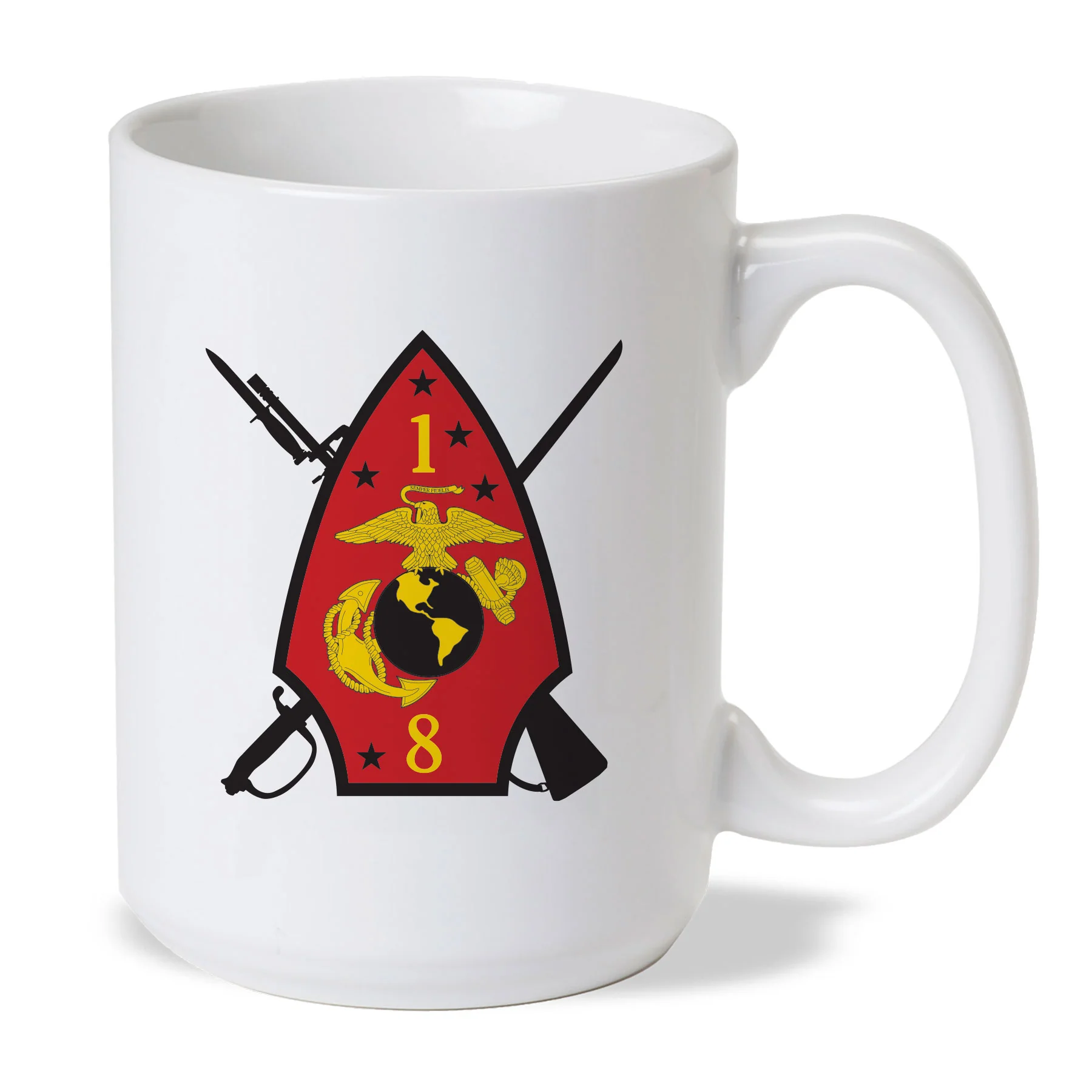1st Battalion 8th Marines Coffee Mug