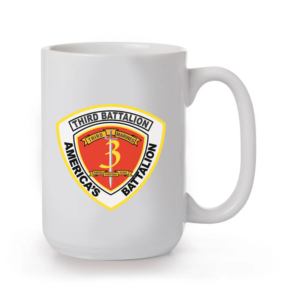 3rd Battalion 3rd Marines 11oz Mug - Image 2