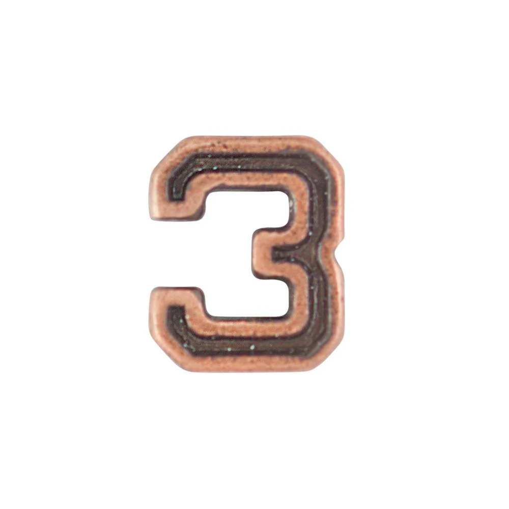 Bronze Numerals - Image 3