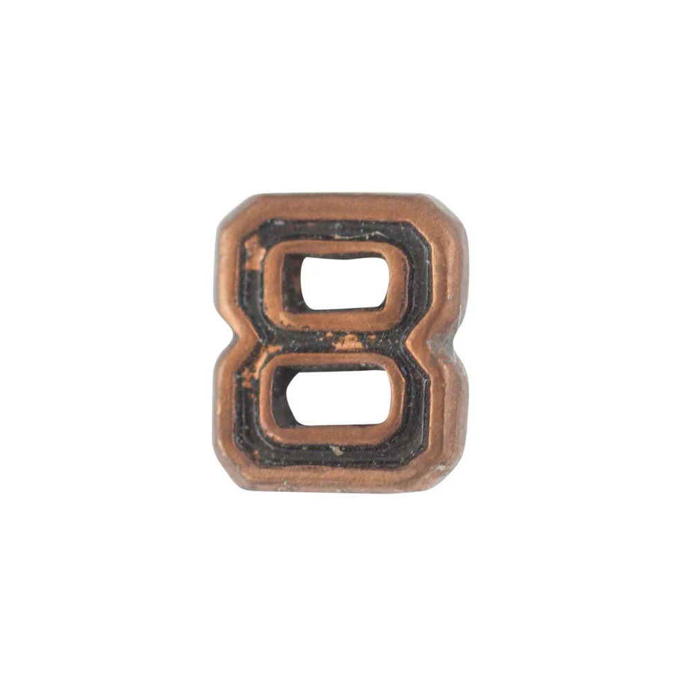 Bronze Numeral 8