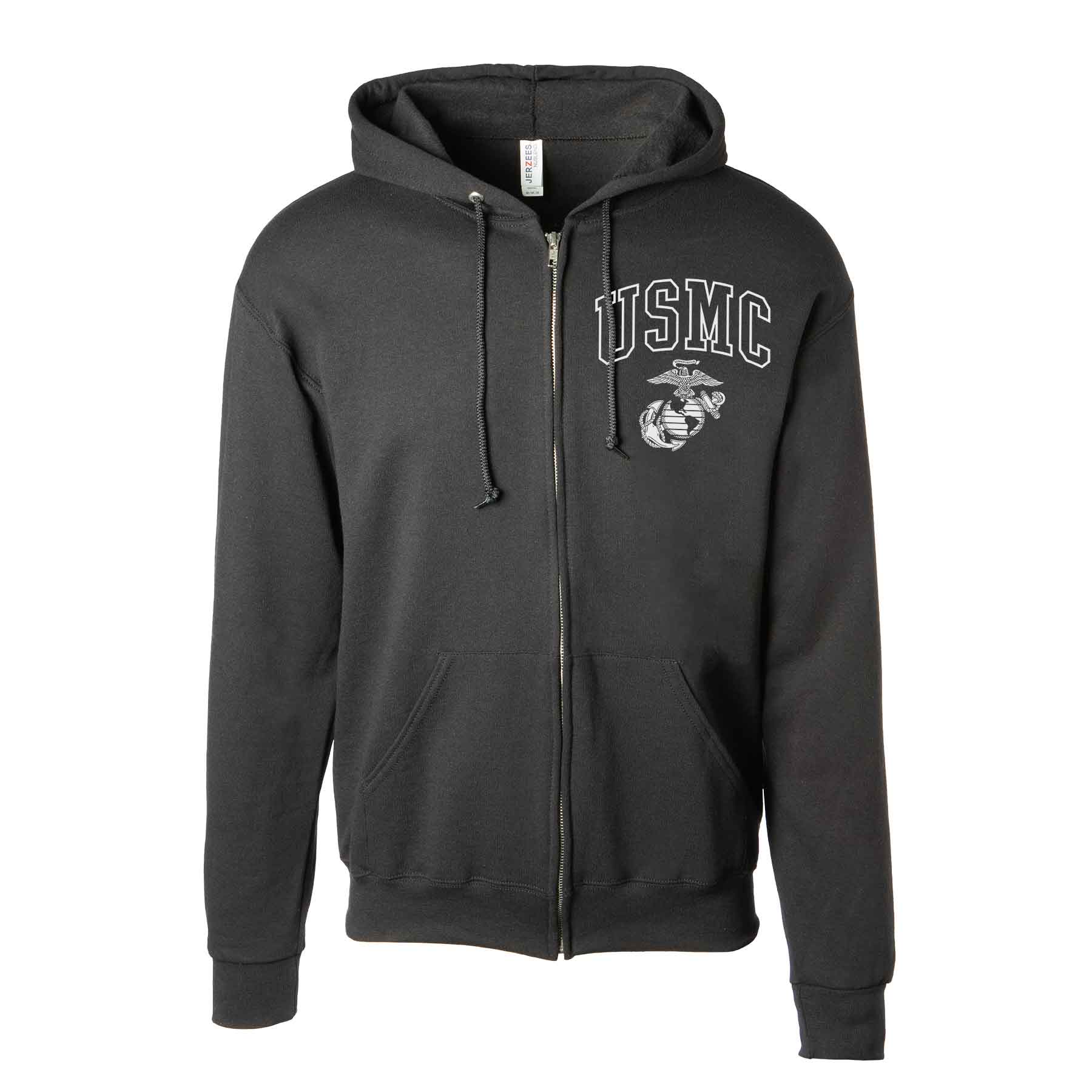 USMC EGA Full-Zip Hoodie
