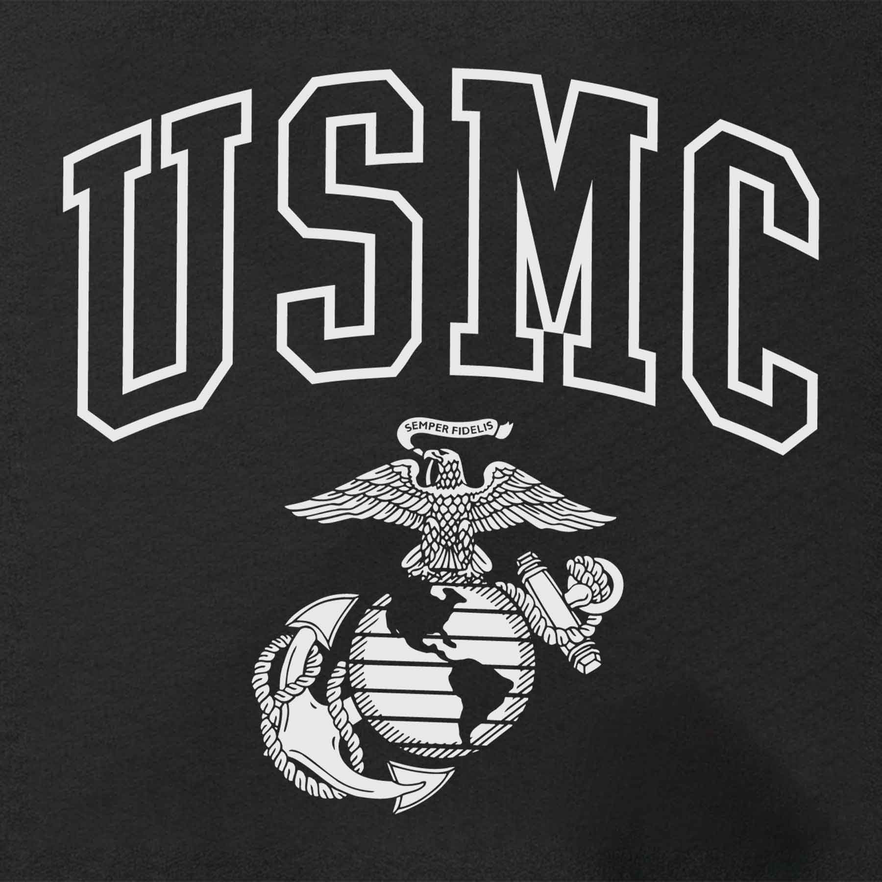 USMC EGA Full-Zip Hoodie - Image 3