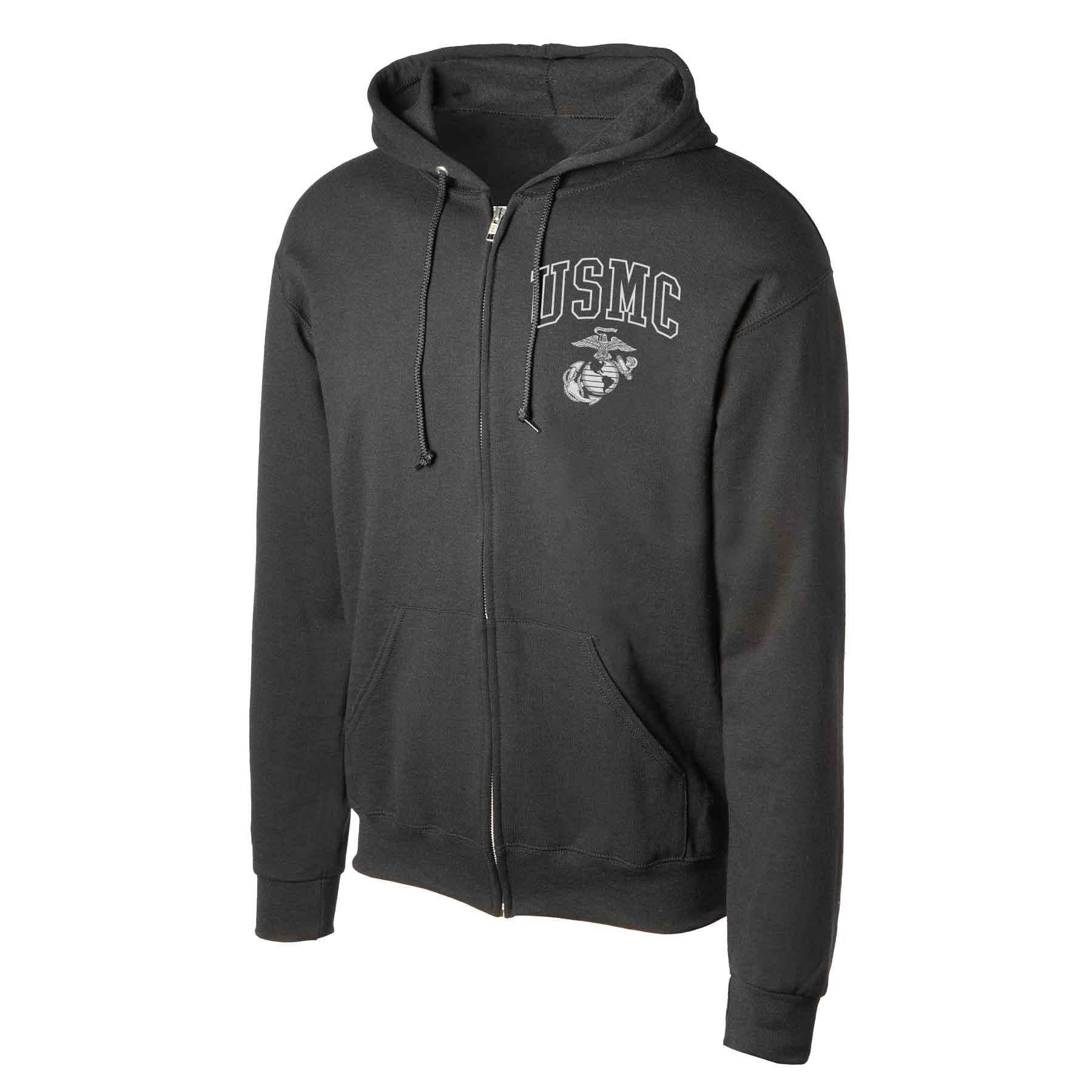 USMC EGA Full-Zip Hoodie - Image 5